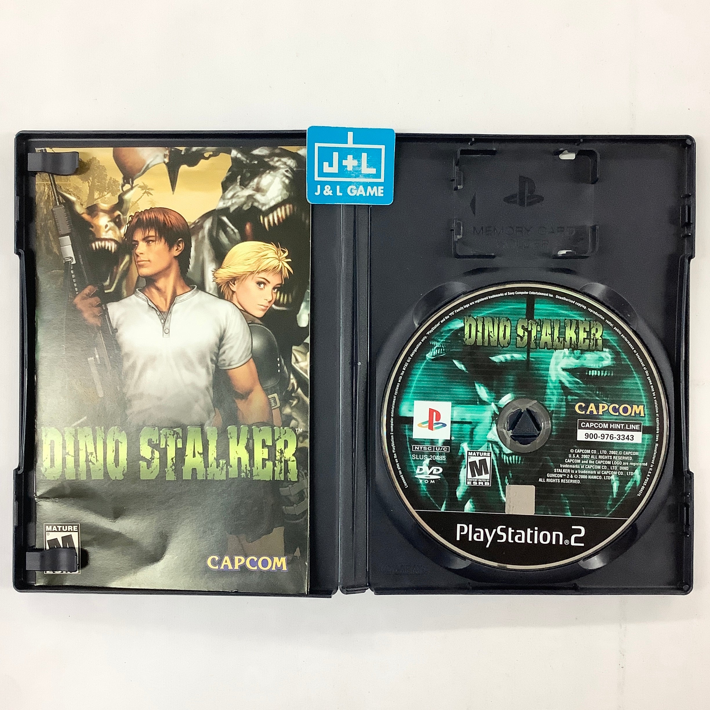 Dino Stalker - (PS2) PlayStation 2 [Pre-Owned] Video Games Capcom   