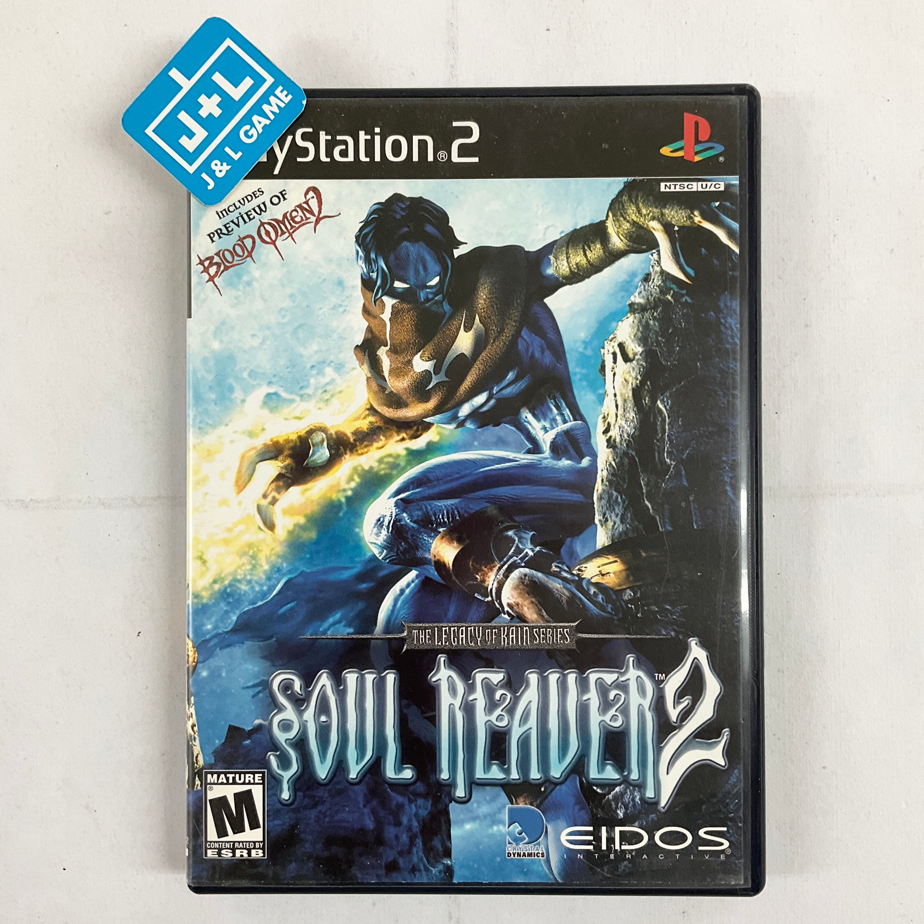 The Legacy of Kain: Soul Reaver 2 - (PS2) PlayStation 2 [Pre-Owned] Video Games Eidos Interactive   