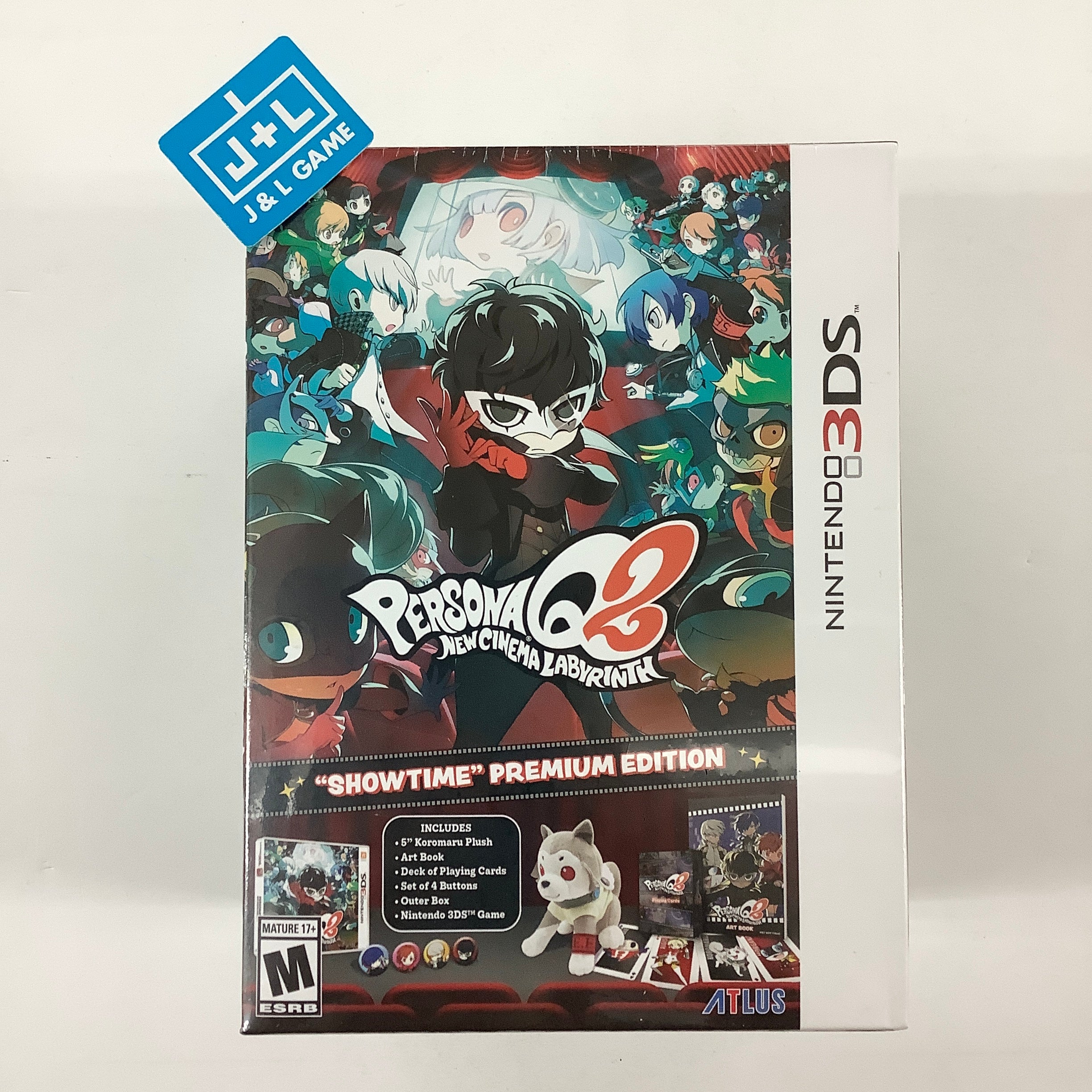 Persona Q2: New Cinema Labyrinth ''Showtime'' Premium Edition - Nintendo 3DS Video Games Atlus