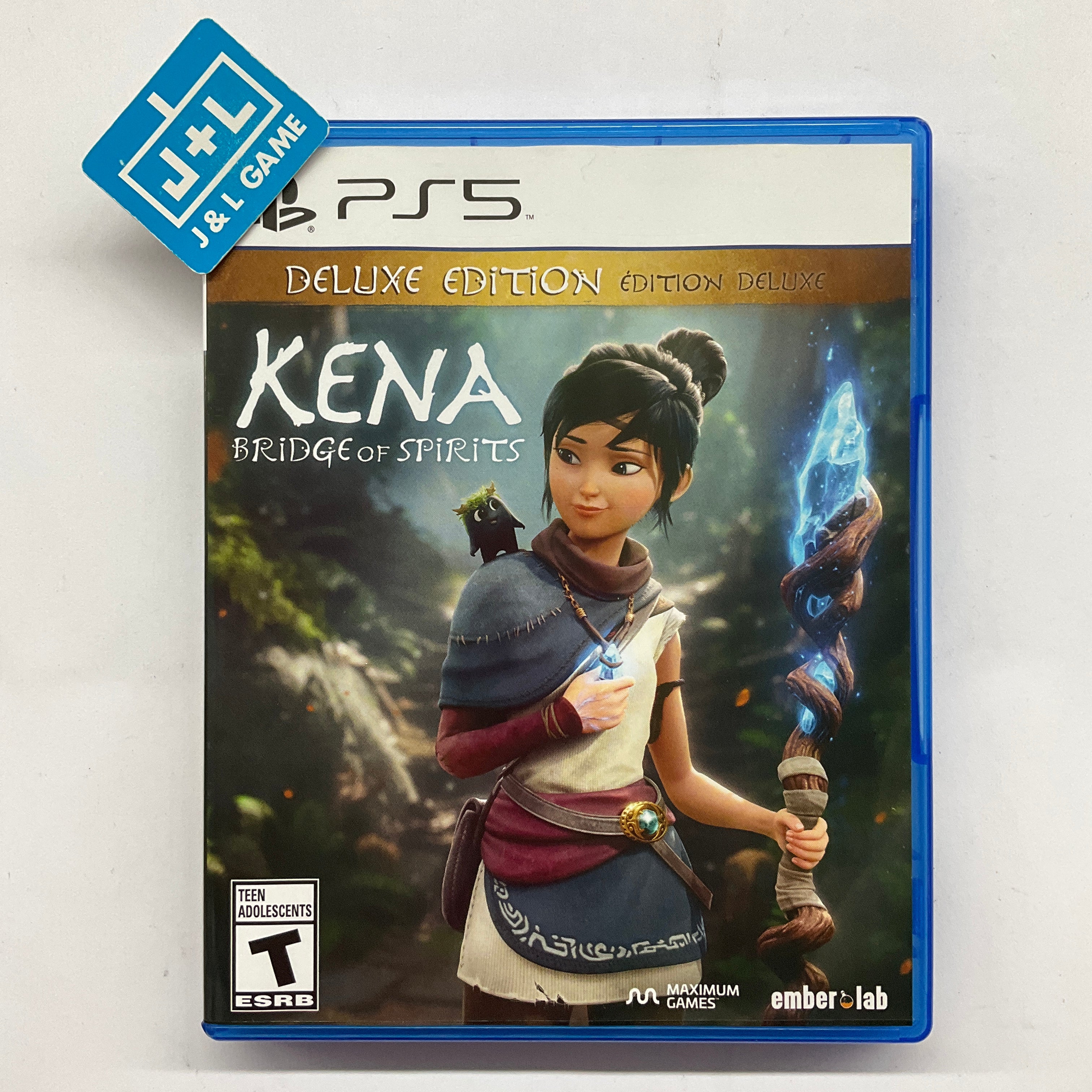 Kena: Bridge of Spirits (Deluxe Edition) - (PS5) PlayStation 5 [UNBOXING] Video Games Maximum Games   
