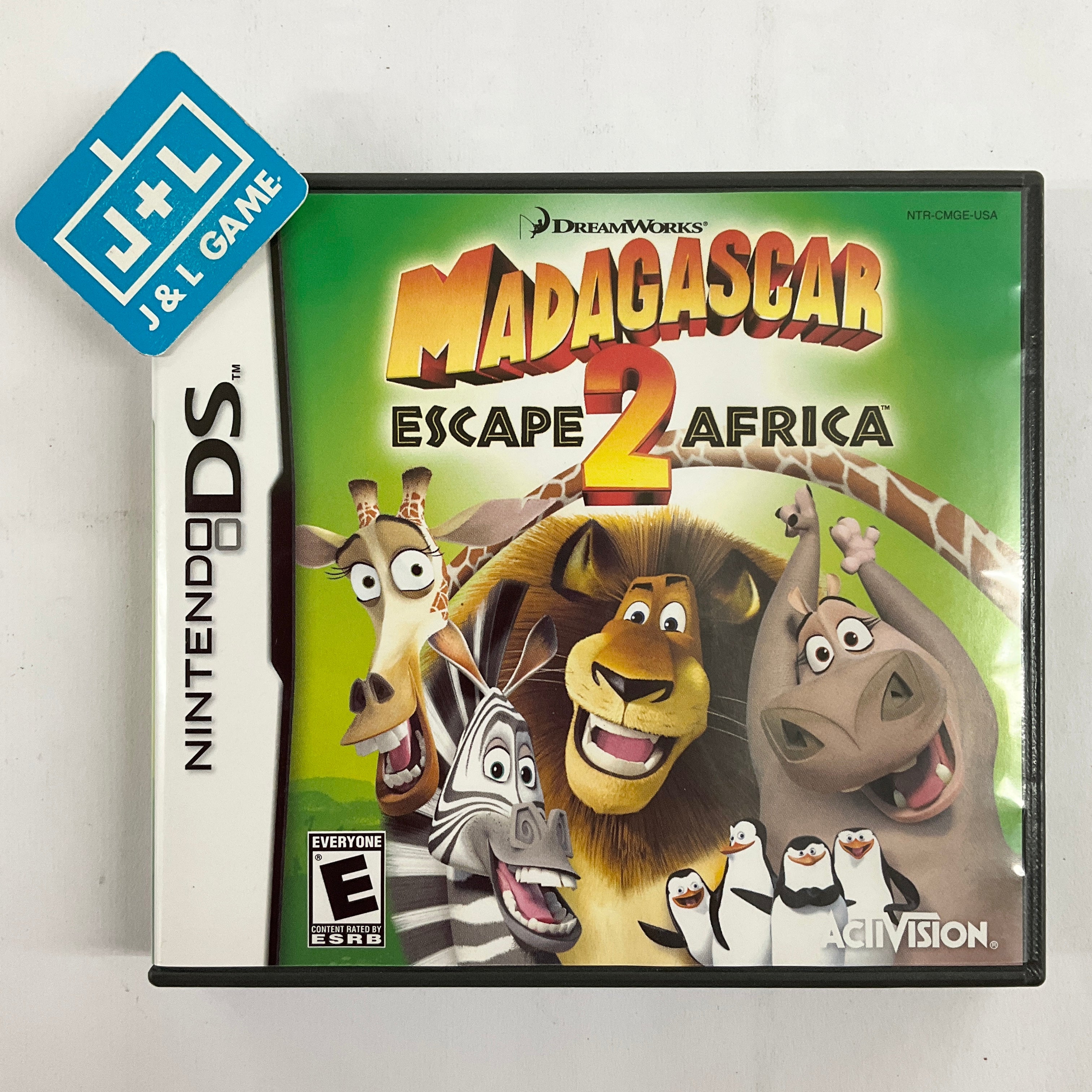 【中古】「非常に良い」Madagascar Escape to Africa Nla Madagascar: Escape 2 Africa - (NDS) Nintendo DS [Pre-Owned] | J&L Game
