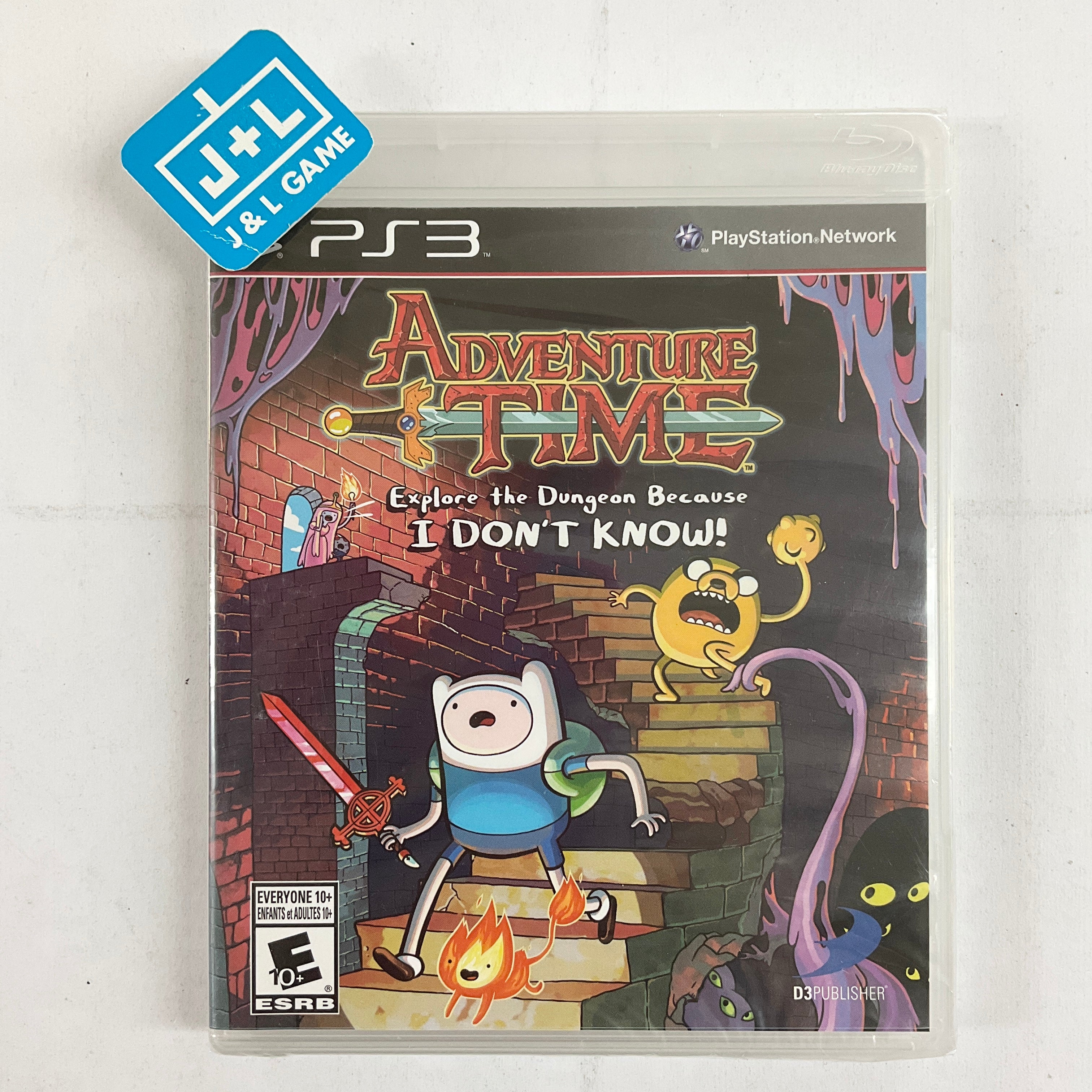 Adventure Time: Explore the Dungeon Because I DON'T KNOW! - (PS3) PlayStation 3 Video Games D3Publisher