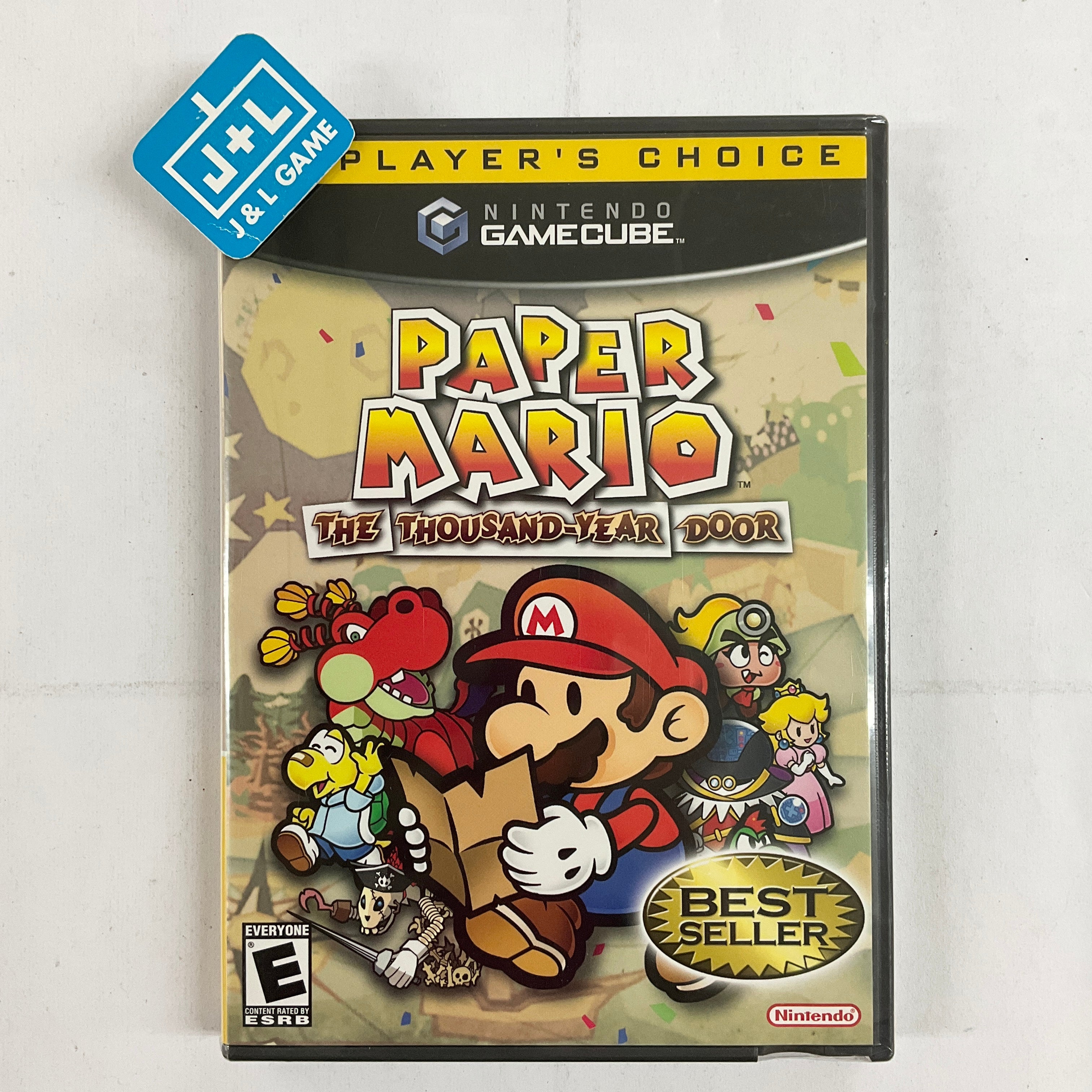 Paper Mario: The Thousand-Year Door (Players Choice) - (GC) GameCube Video Games Nintendo