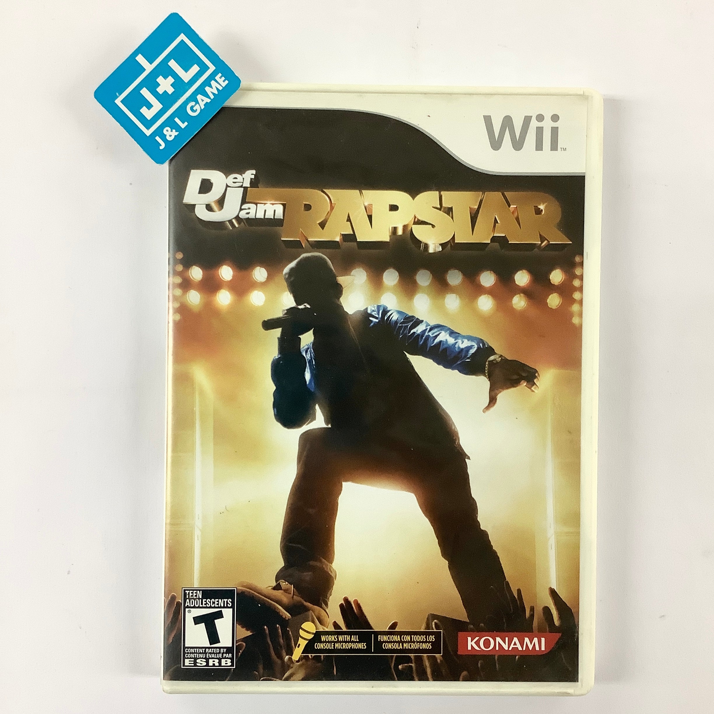 Def Jam Rapstar - Nintendo Wii [Pre-Owned] Video Games Konami   