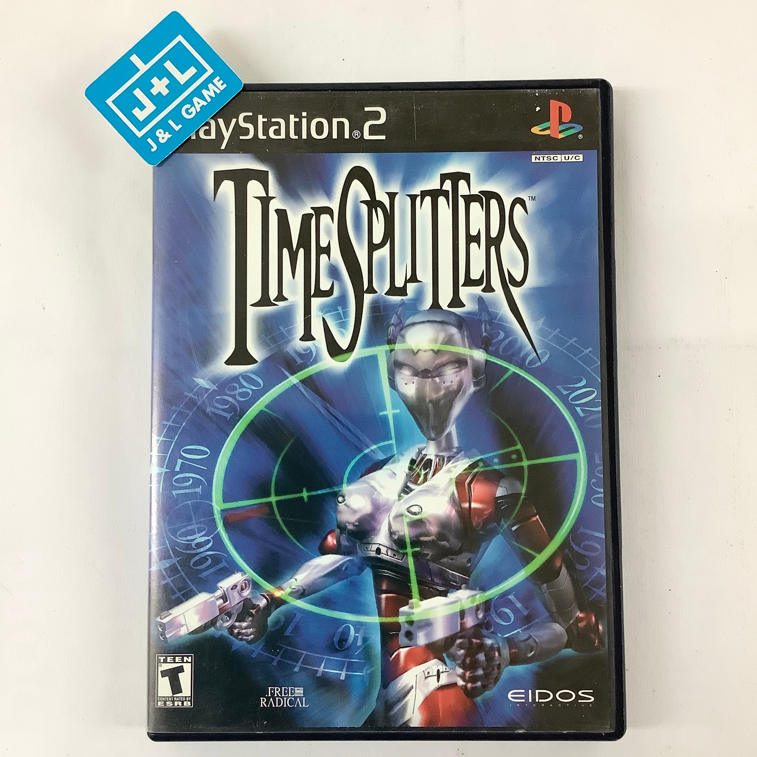 Time Splitters 2: Jeu/demo Promo Press kit avec jaquette pour Ps2 - Not Time Splitters 2: Jeu/demo Promo Press kit avec jaquette pour Ps2 - Not