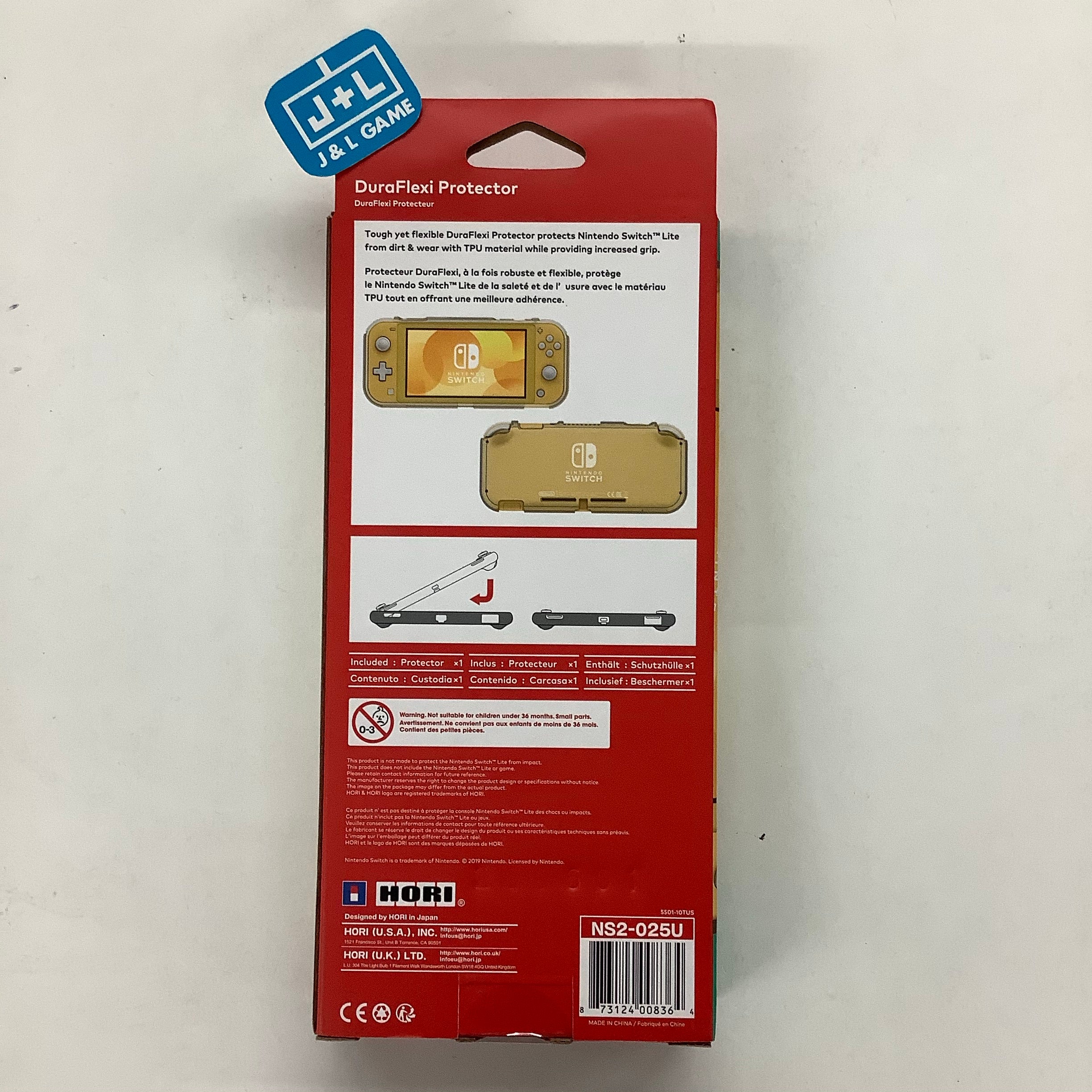 HORI Nintendo Switch Lite DuraFlexi Protector (Clear) - (NSW) Nintendo Switch Accessories Hori   
