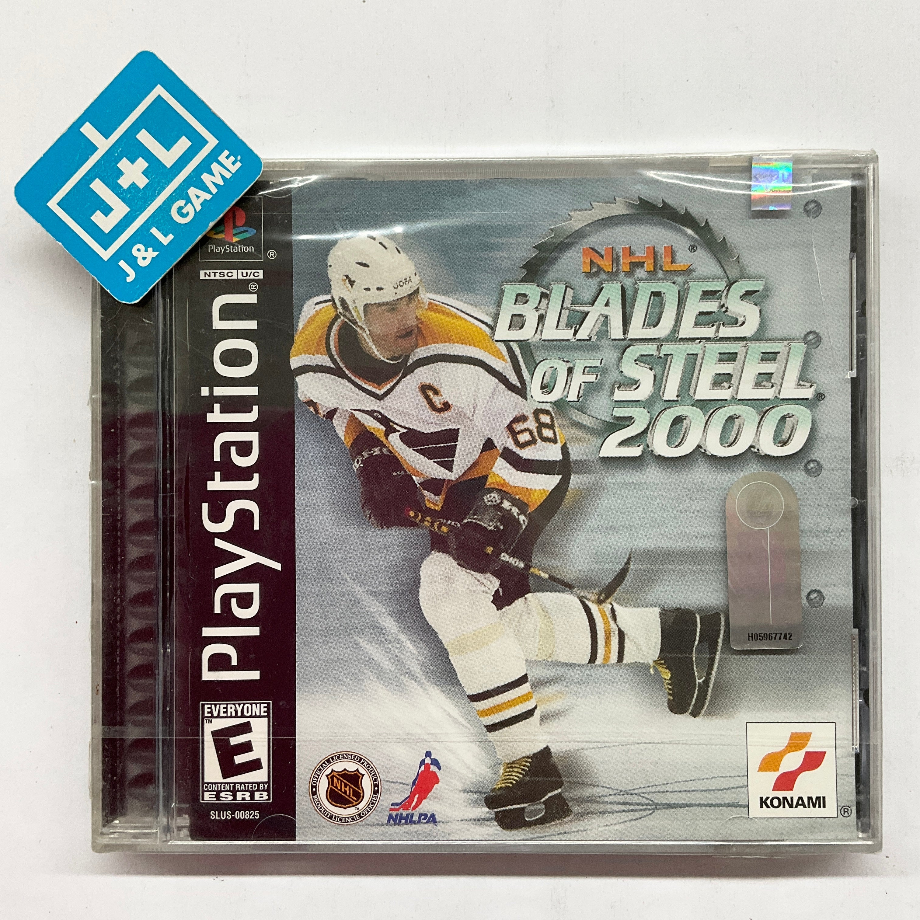 NHL Blades of Steel 2000 - (PS1) PlayStation 1 Video Games Konami   