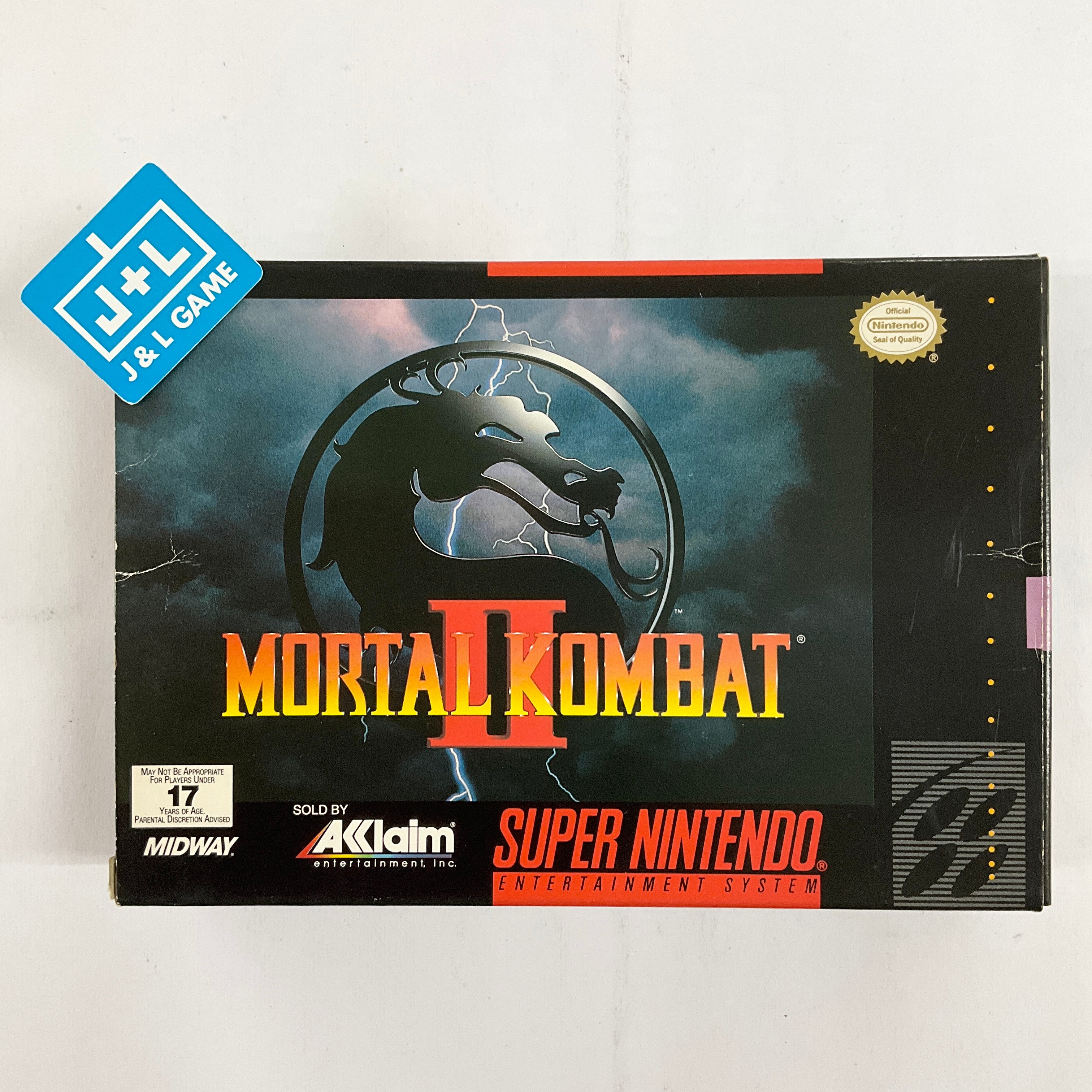 Snes Mortal Kombat For Nintendo Switch Mortal Kombat 2, Unboxed