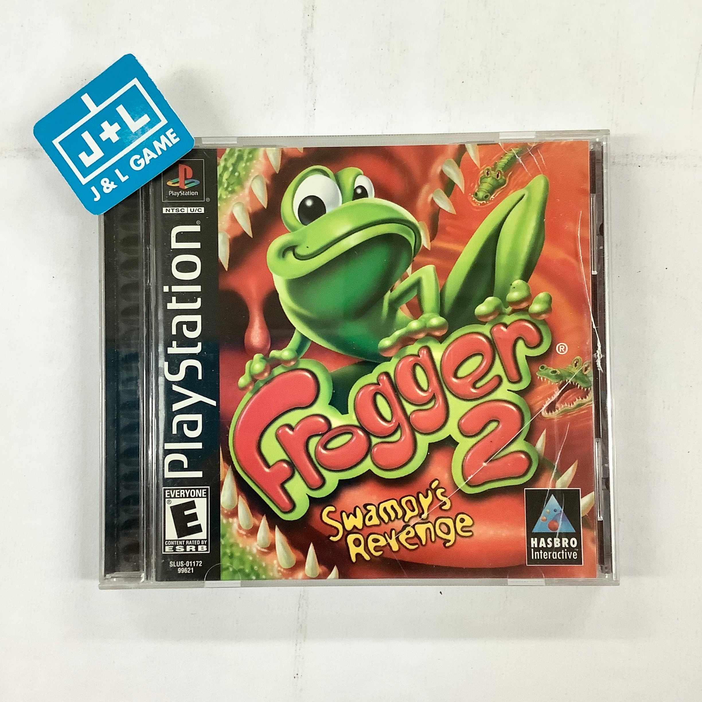 Frogger 2: Swampy's Revenge - (PS1) PlayStation 1 [Pre-Owned] Video Games Hasbro Interactive   