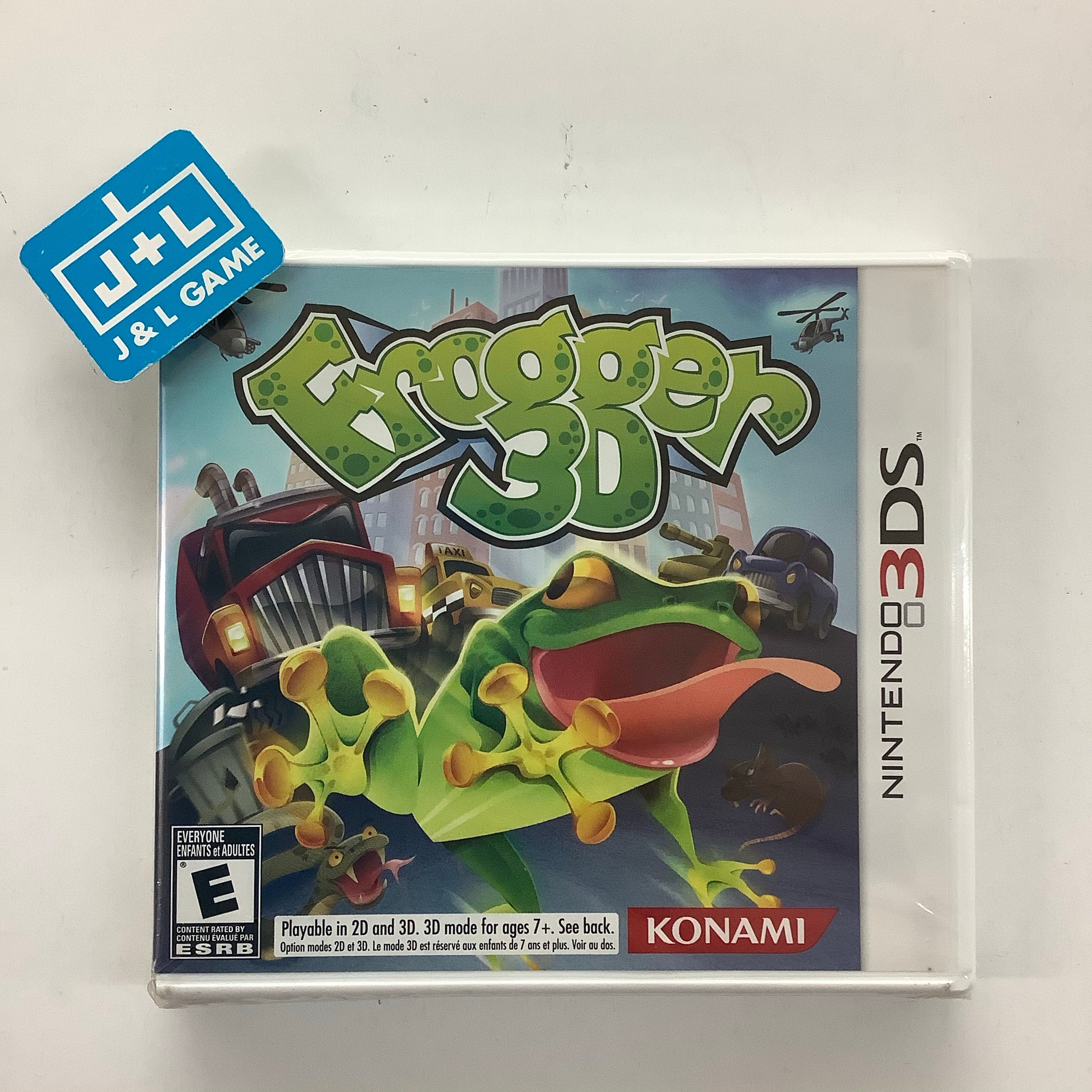 Frogger 3D - Nintendo 3DS Video Games Konami   