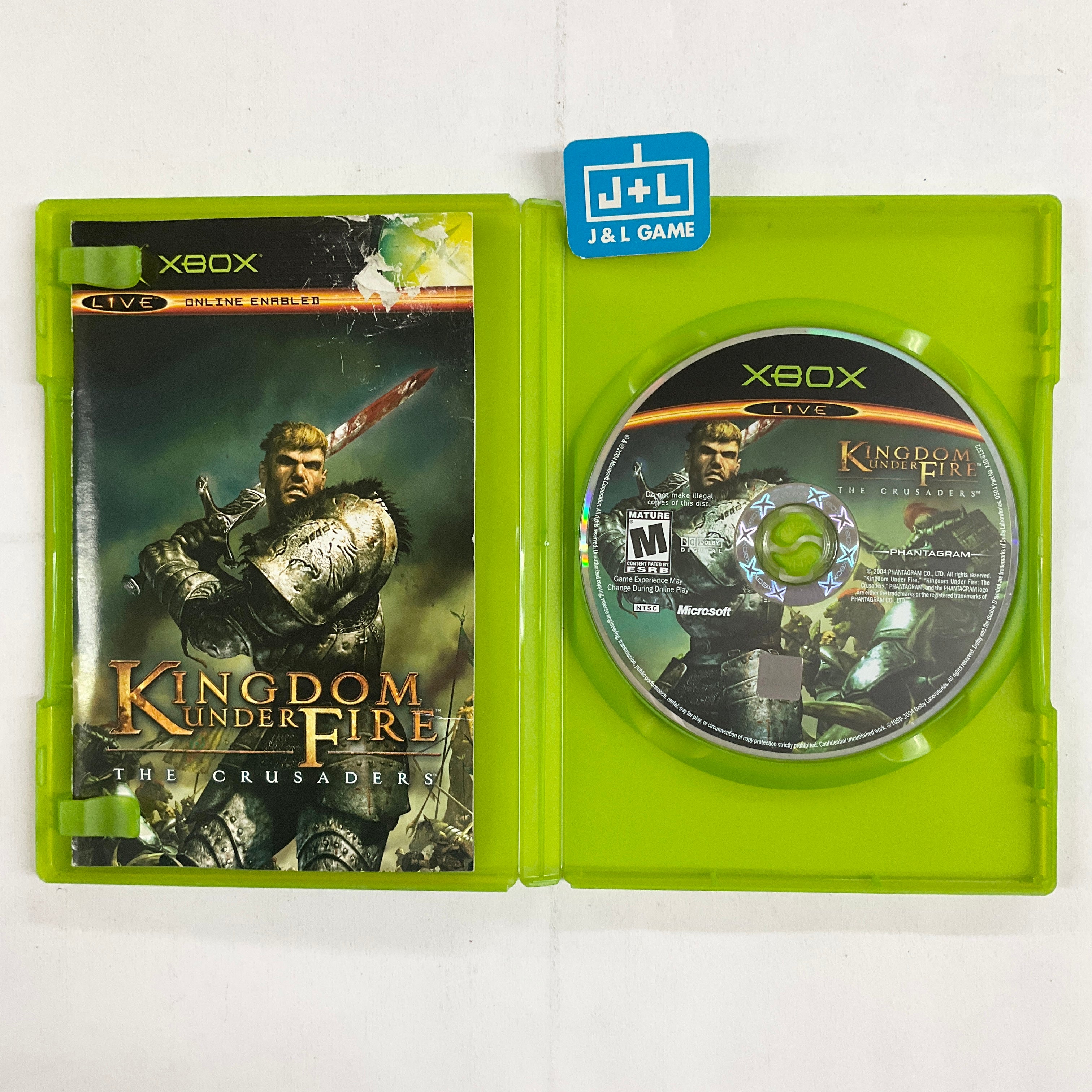 Kingdom Under Fire: The Crusaders - (XB) Xbox [Pre-Owned] Video Games Microsoft Game Studios   