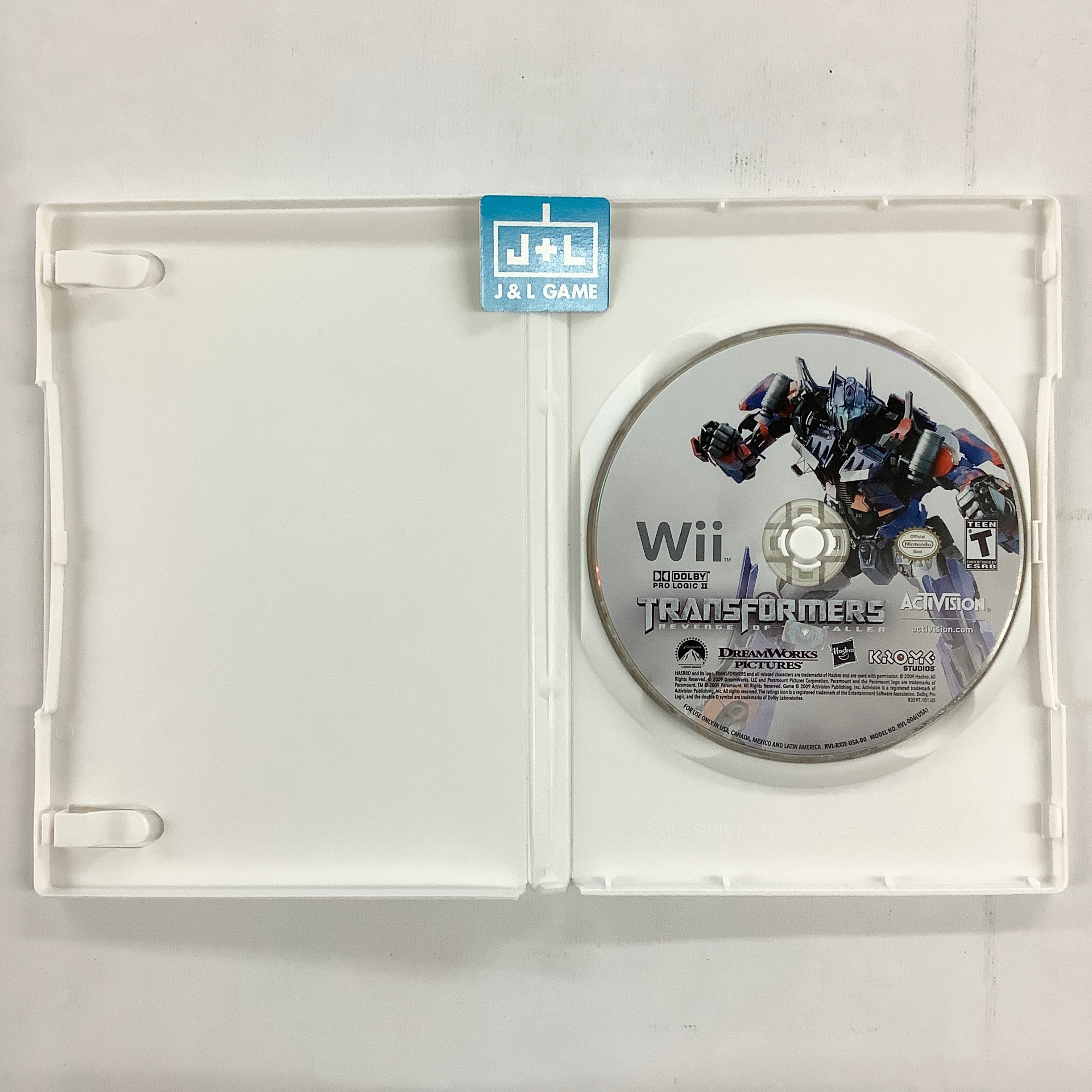 Transformers: Revenge of the Fallen - Nintendo Wii [Pre-Owned] Video Games Activision   
