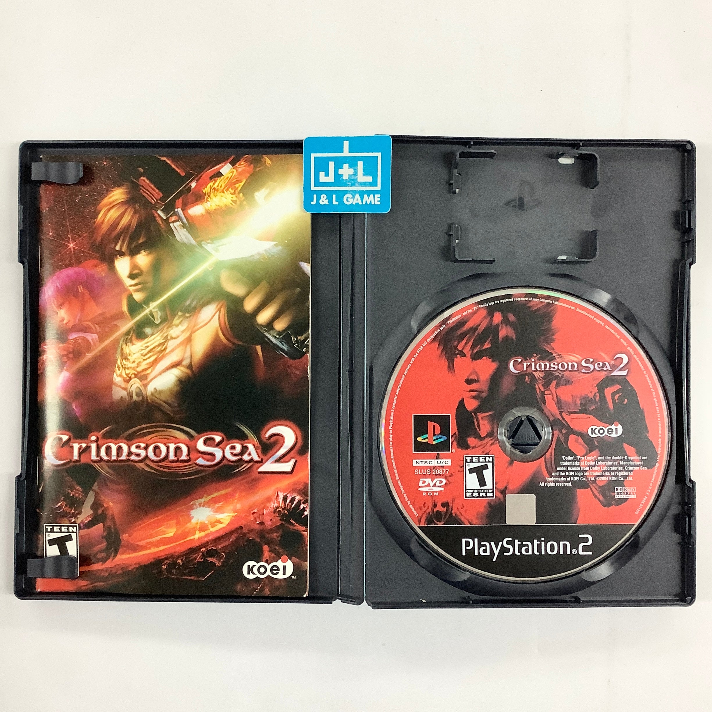 Crimson Sea 2 - (PS2) PlayStation 2 [Pre-Owned] Video Games Koei   