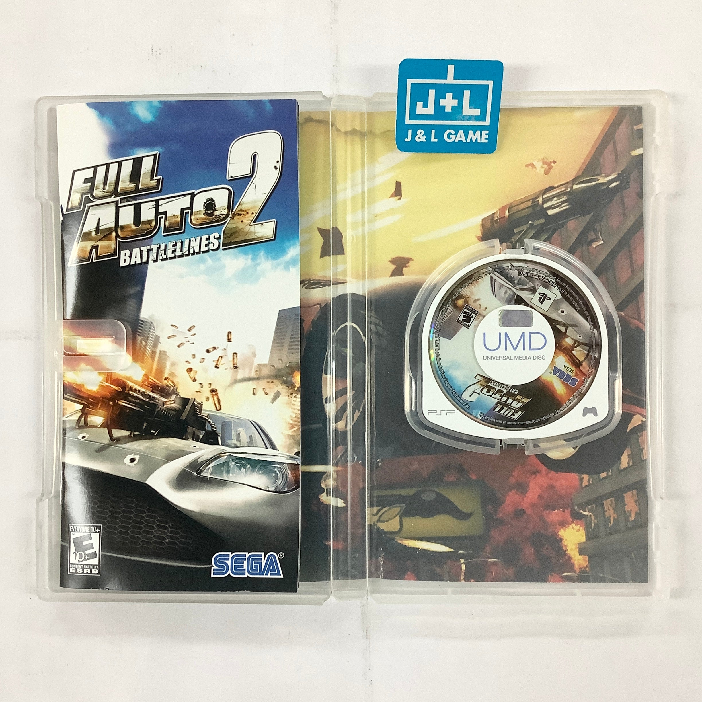 Full Auto 2: Battlelines - Sony PSP [Pre-Owned] Video Games Sega   