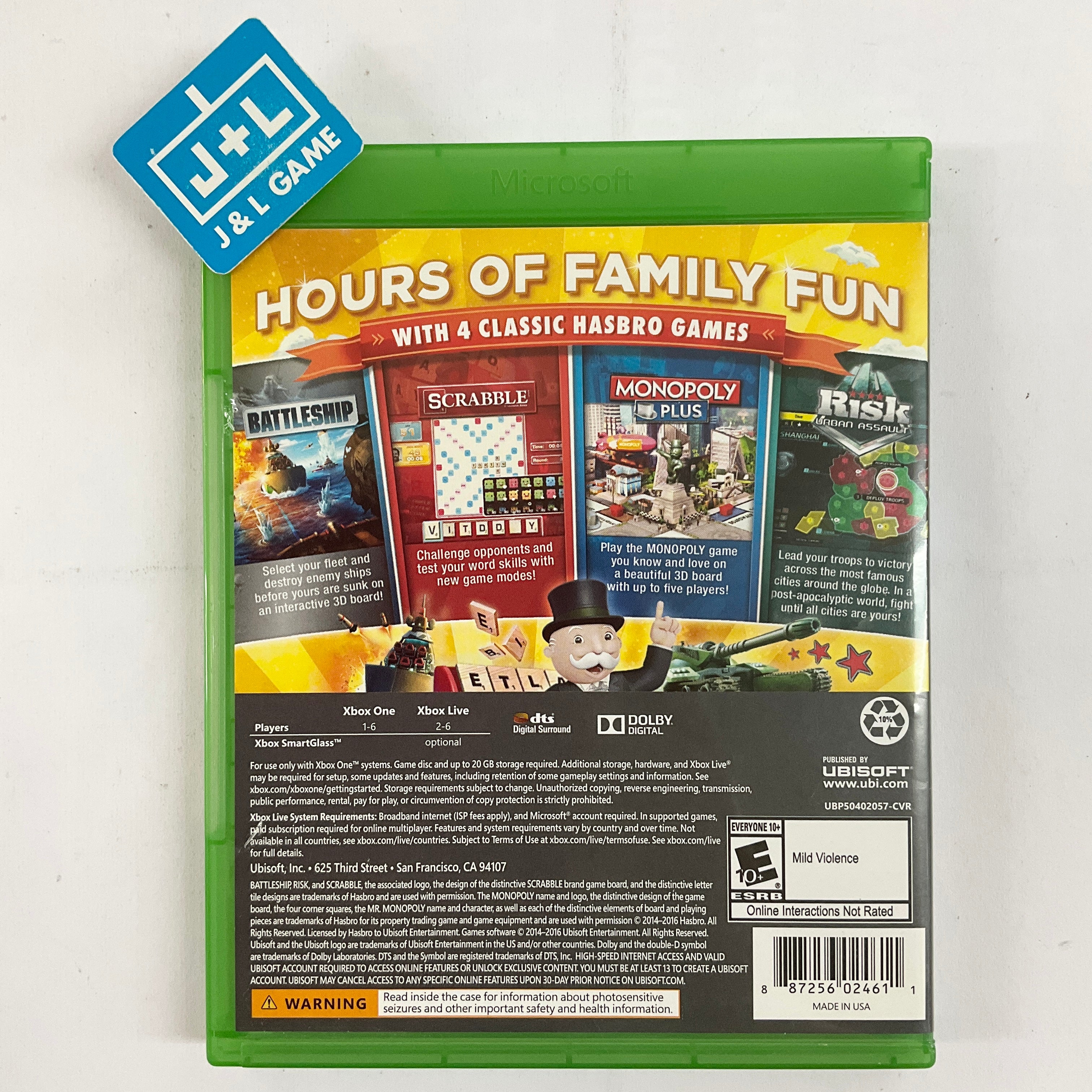 Hasbro Family Fun Pack Conquest Edition - (XB1) Xbox One [Pre-Owned] Video Games Ubisoft   