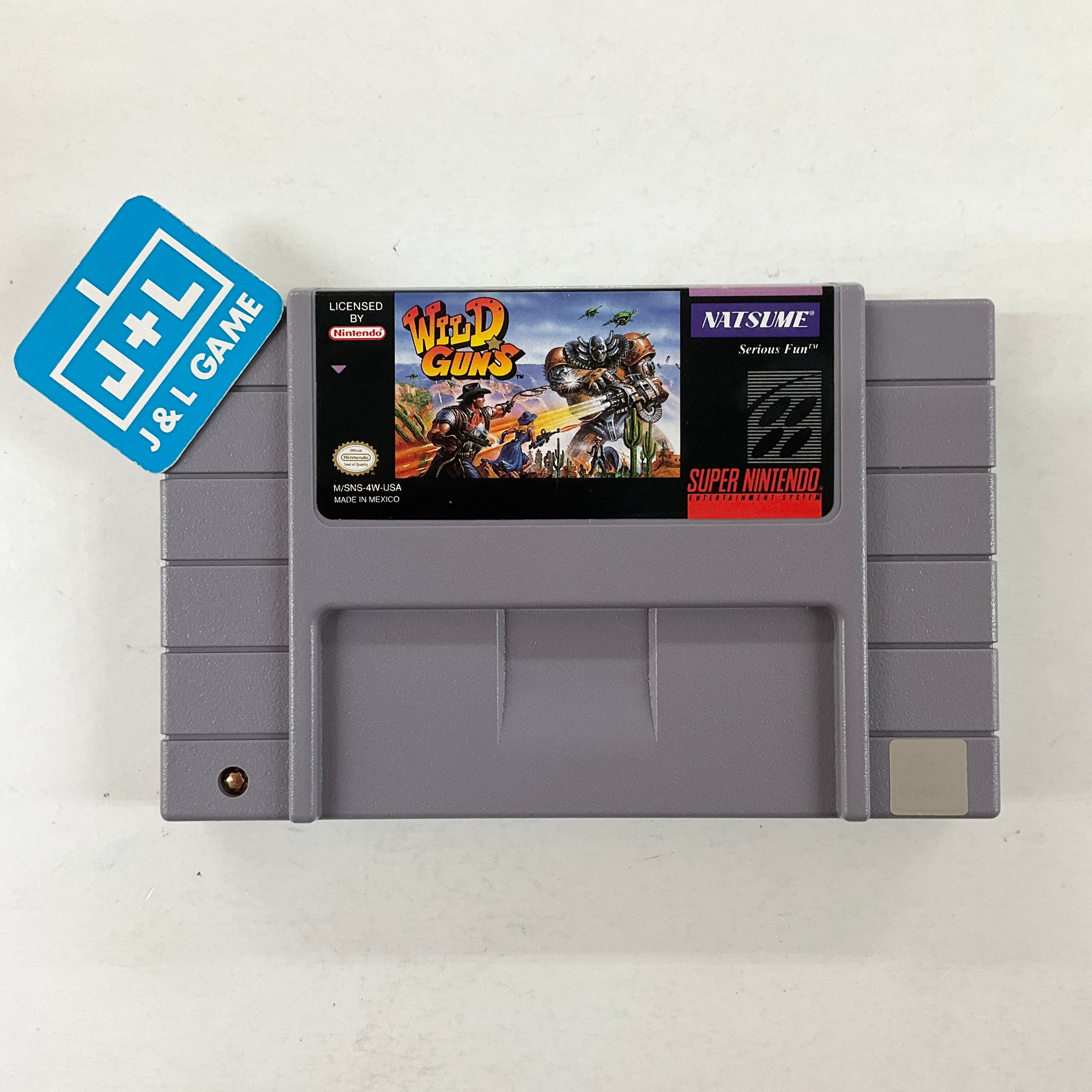 Wild Guns - (SNES) Super Nintendo [Pre-Owned] | J&L Game