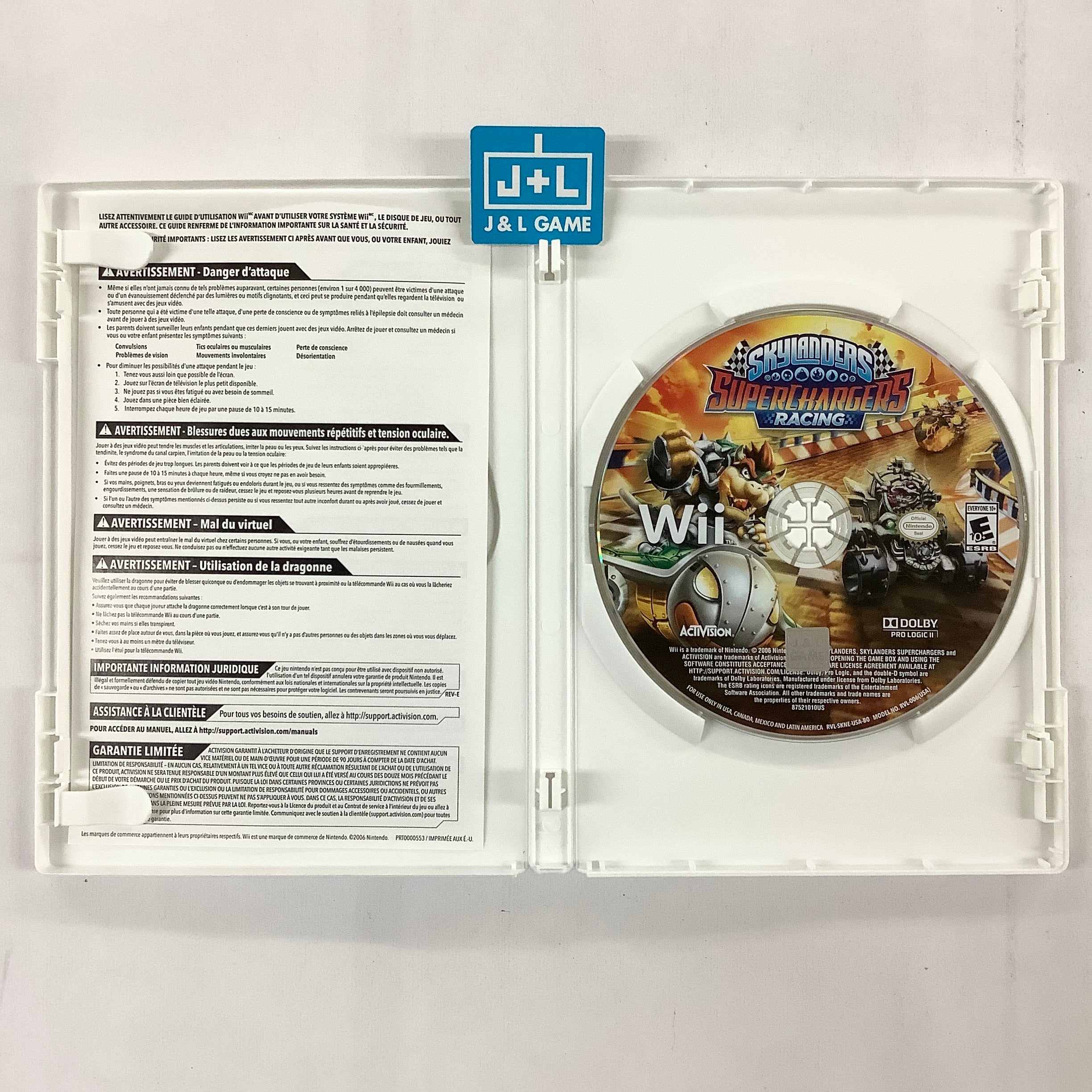 Skylanders SuperChargers Racing - Nintendo Wii [Pre-Owned] Video Games Activision   