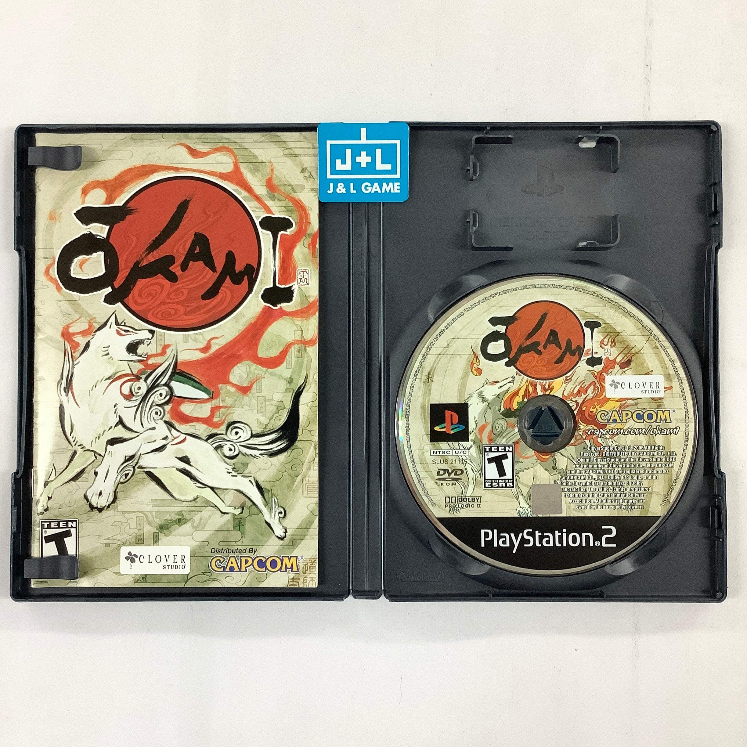 Okami - (PS2) PlayStation 2 [Pre-Owned] Video Games Capcom   