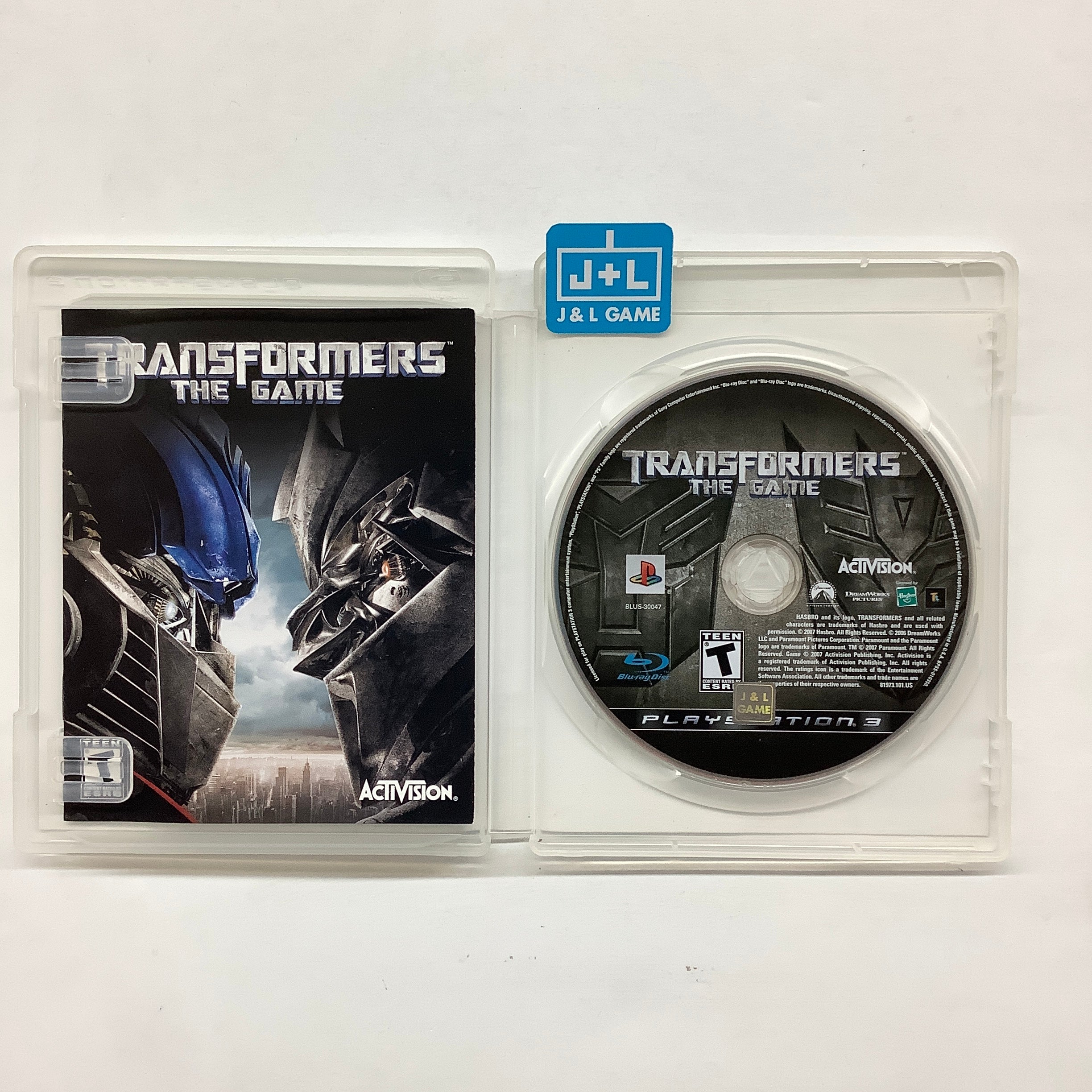Transformers: The Game - (PS3) PlayStation 3 [Pre-Owned] Video Games Activision   