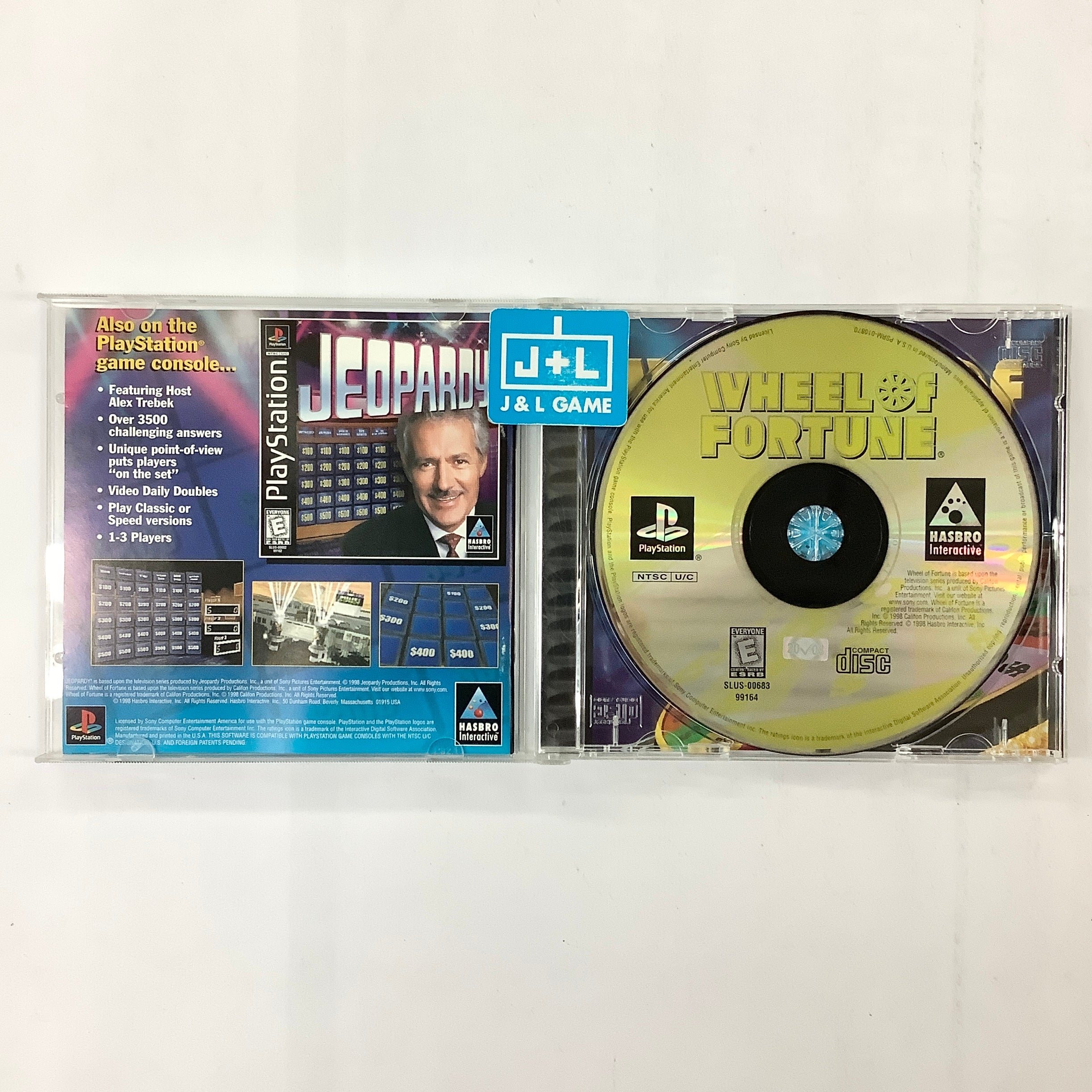 Wheel of Fortune - (PS1) PlayStation 1 [Pre-Owned] Video Games Hasbro Interactive   