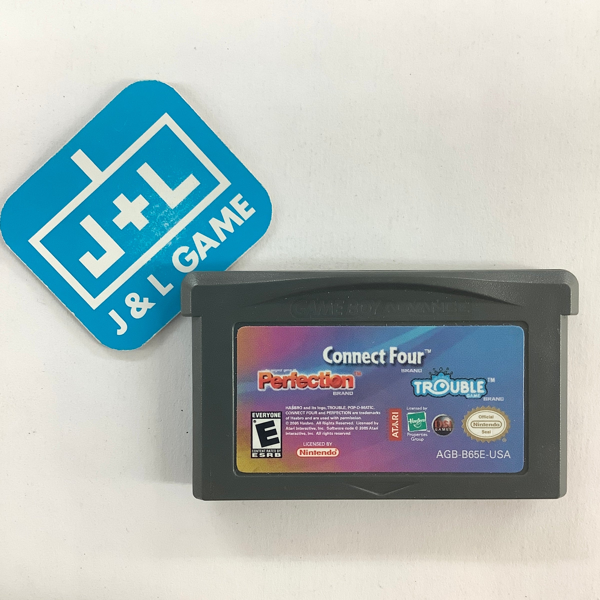 Connect Four / Perfection / Trouble - (GBA) Game Boy Advance [Pre-Owned] Video Games DSI Games   