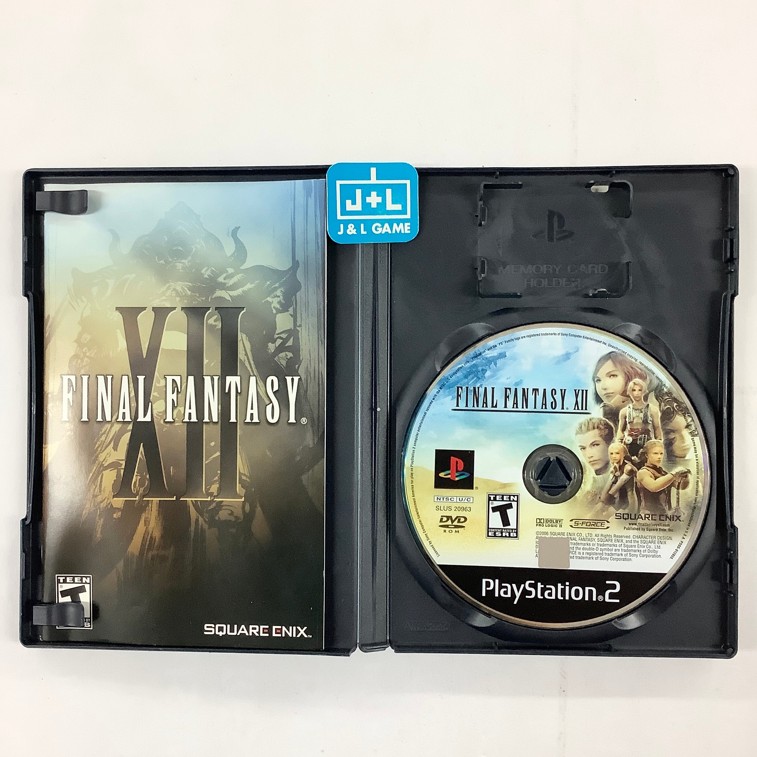 Final Fantasy XII - (PS2) PlayStation 2 [Pre-Owned] Video Games Square Enix   