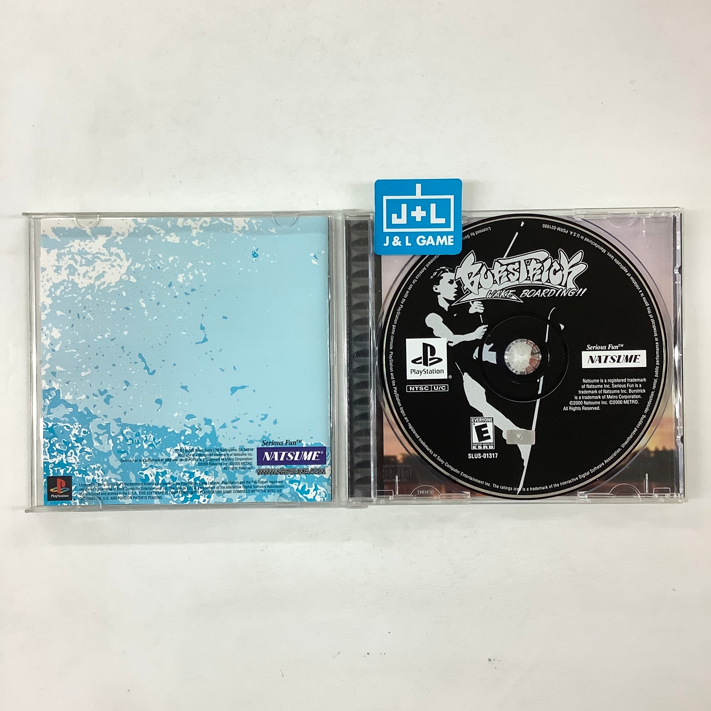 Burstrick: Wake Boarding!! - (PS1) PlayStation 1 [Pre-Owned] Video Games Natsume   