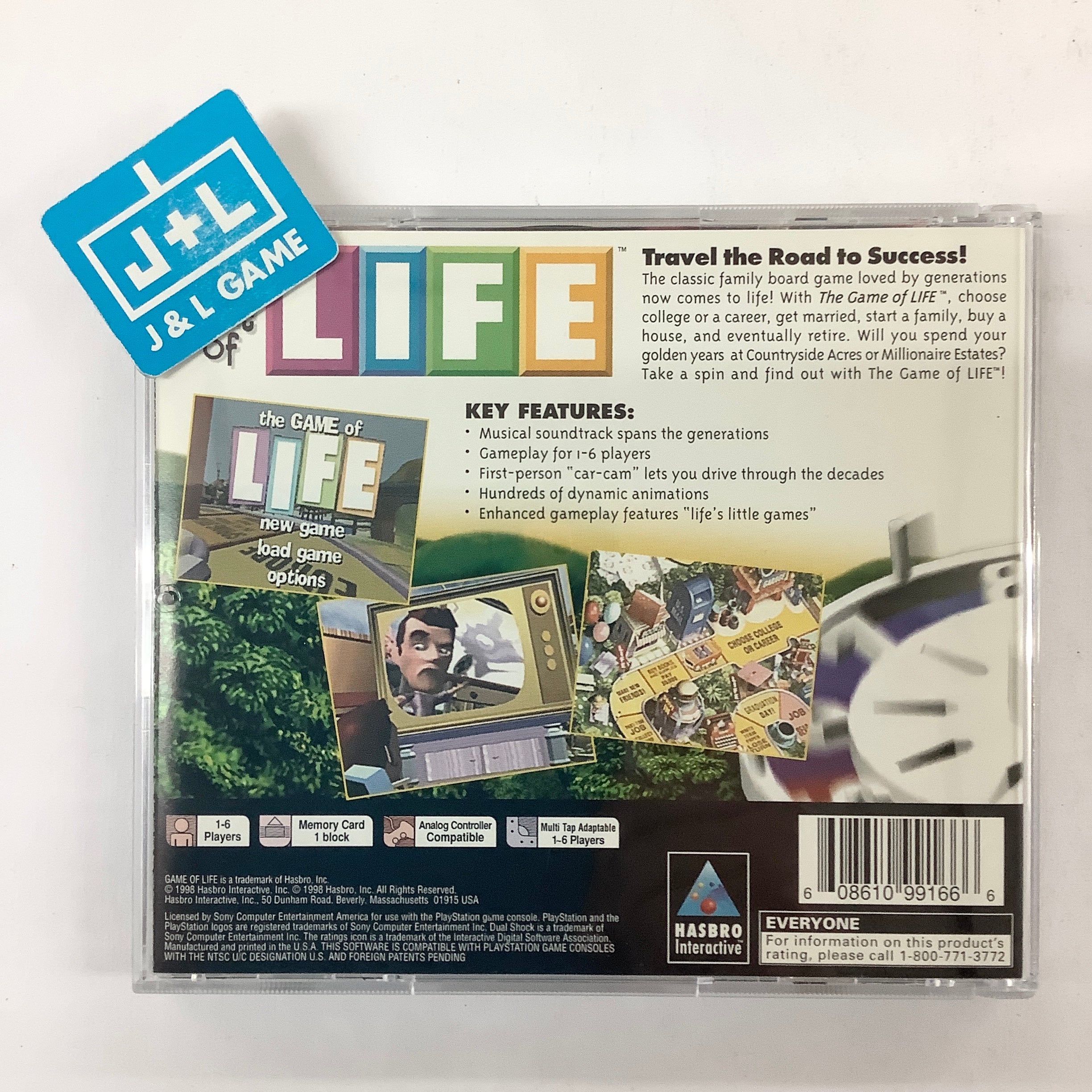 The Game of Life - (PS1) PlayStation 1 [Pre-Owned] Video Games Hasbro Interactive   