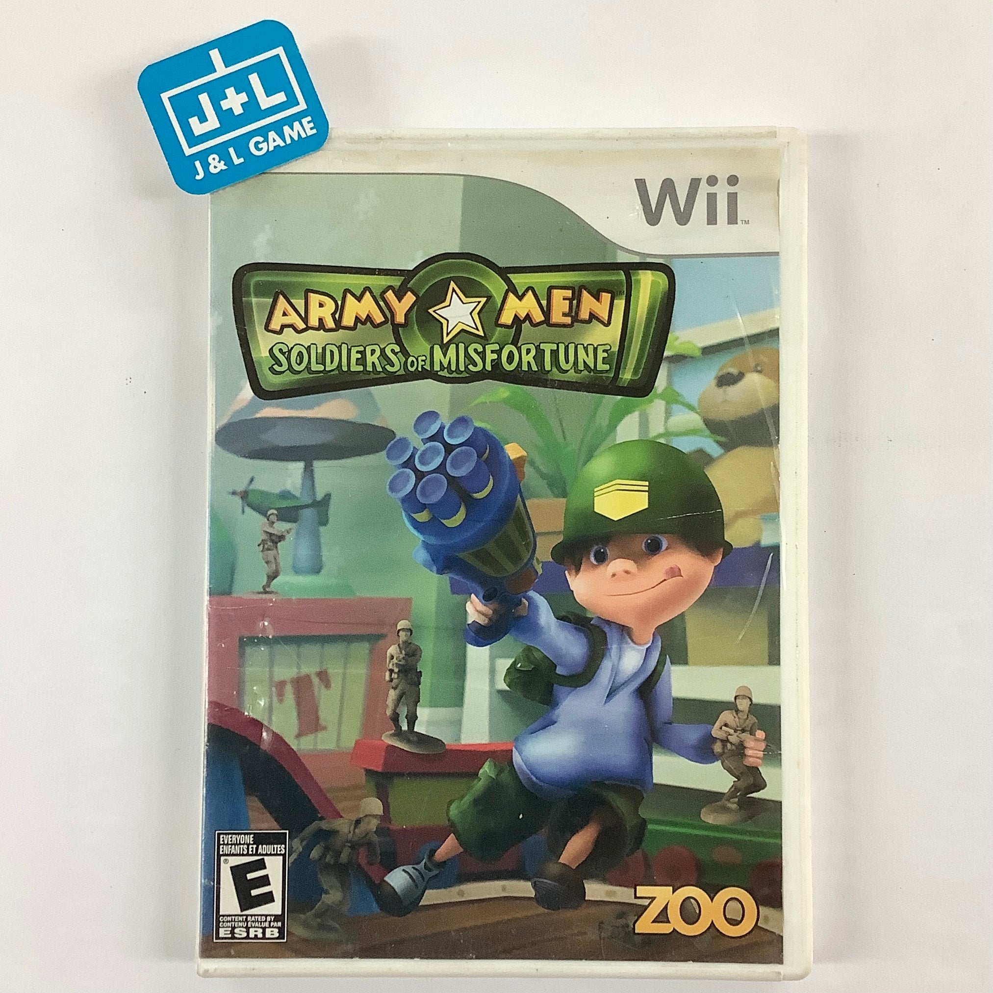 Army Men: Soldiers of Misfortune - Nintendo Wii [Pre-Owned] Video Games DSI Games   