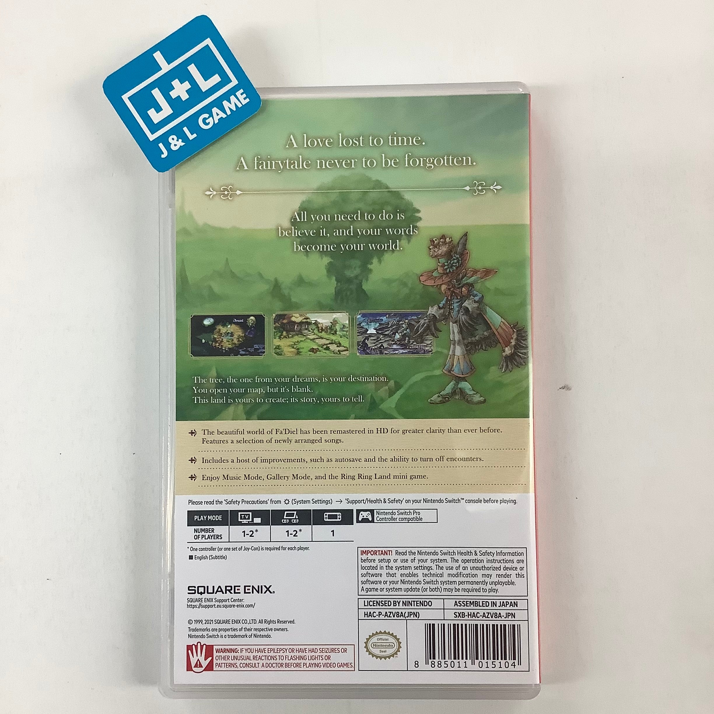 Legend of Mana - (NSW) Nintendo Switch [Pre-Owned] (Japanese Import) Video Games Square Enix   