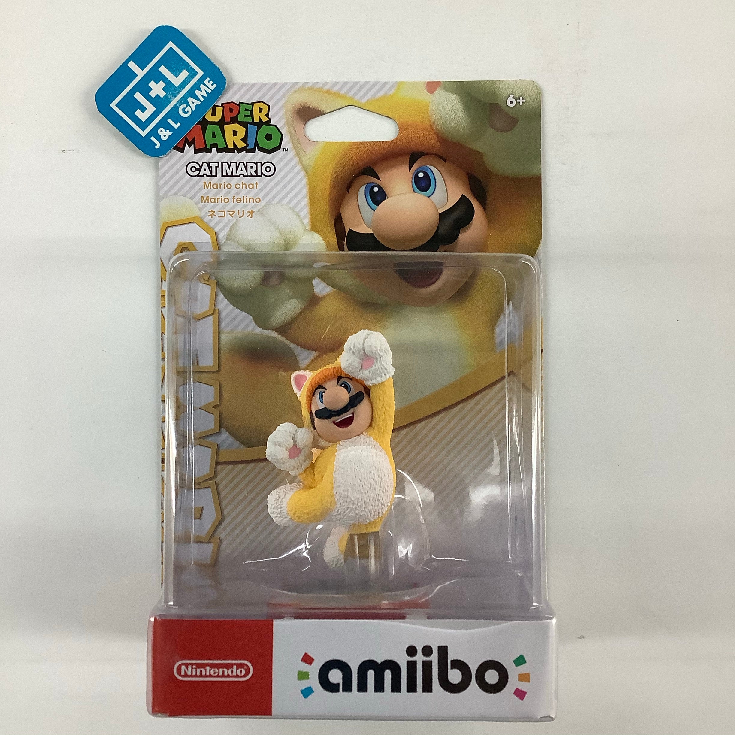 Mario Cat Game Switch Amiibo Cat Mario Cat Peach Set SUPER MARIO