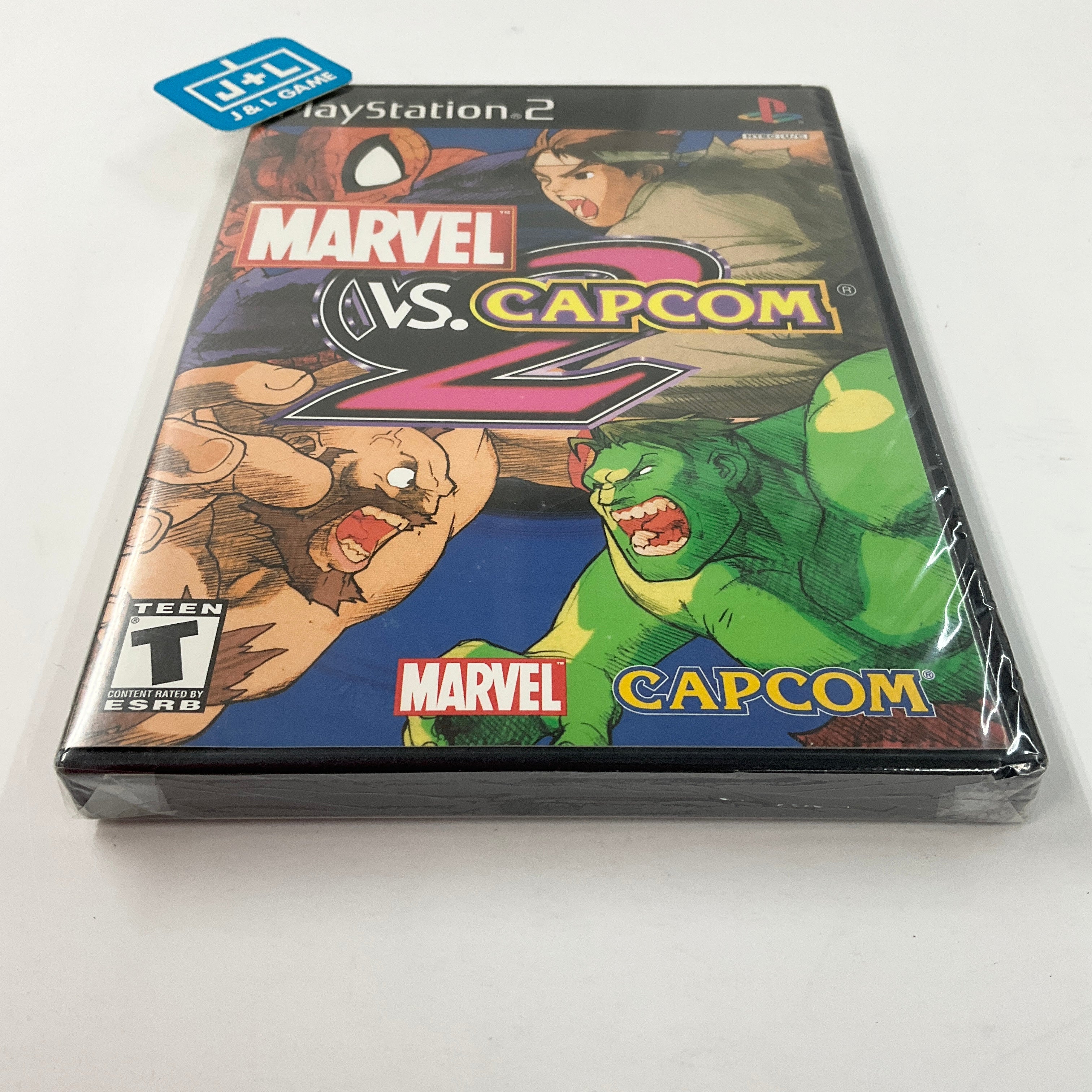 Marvel vs Capcom 2 - (PS2) PlayStation 2 Video Games Capcom   