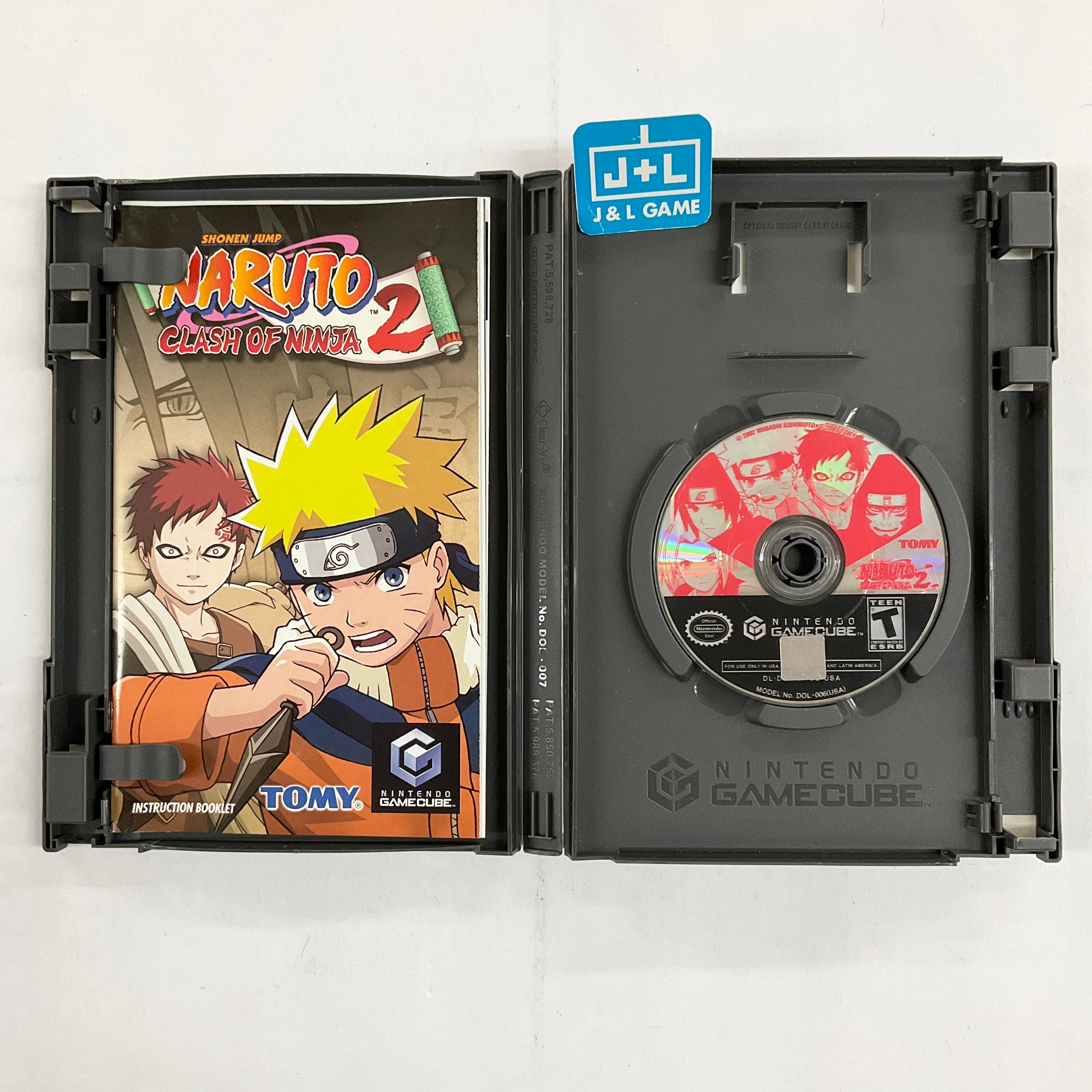 Naruto: Clash of Ninja 2 (Player's Choice) - (GC) GameCube [Pre-Owned] Video Games Tomy Corporation   