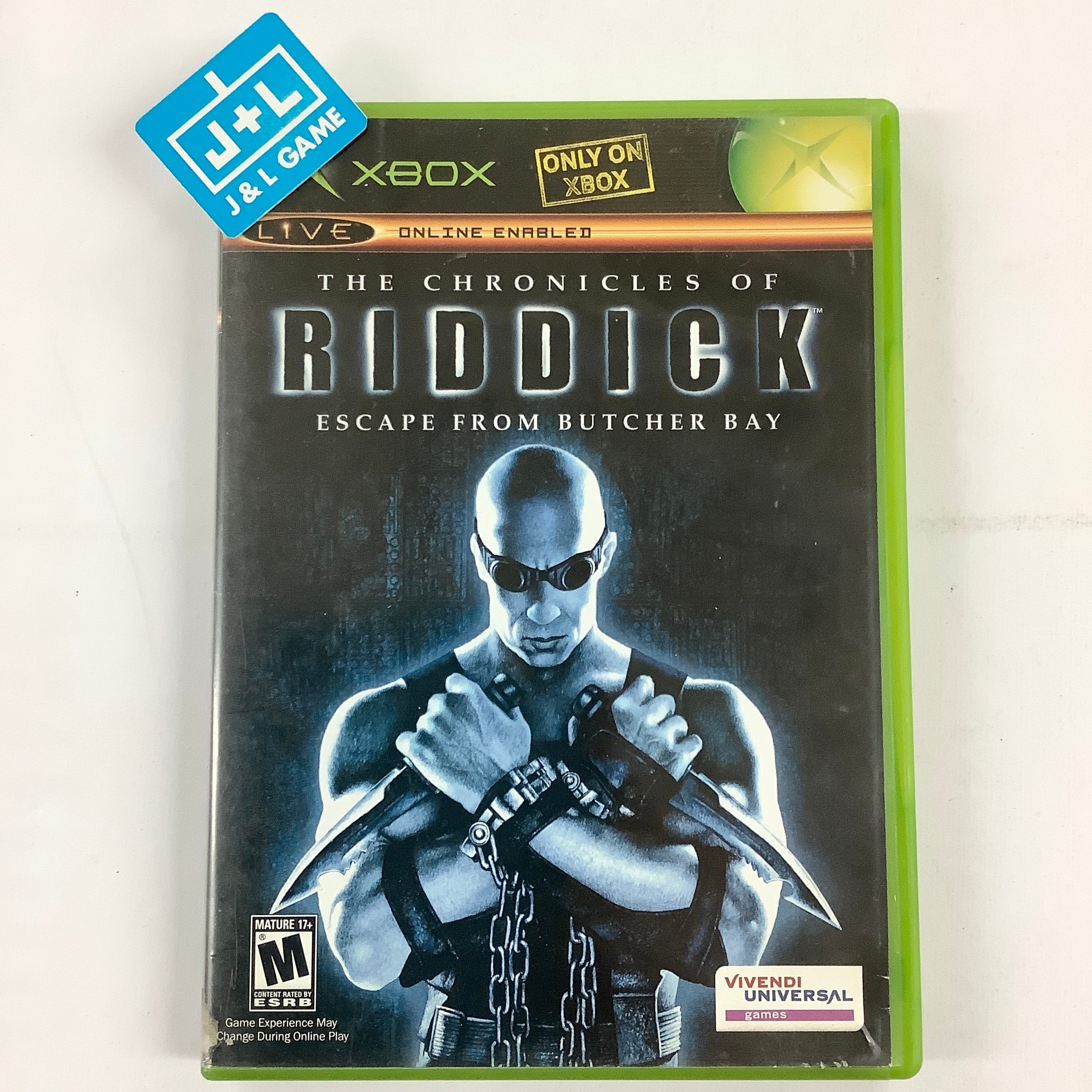 The Chronicles Of Riddick Xbox 360 Original. A The Chronicles Of Riddick Xbox 360 Original. A