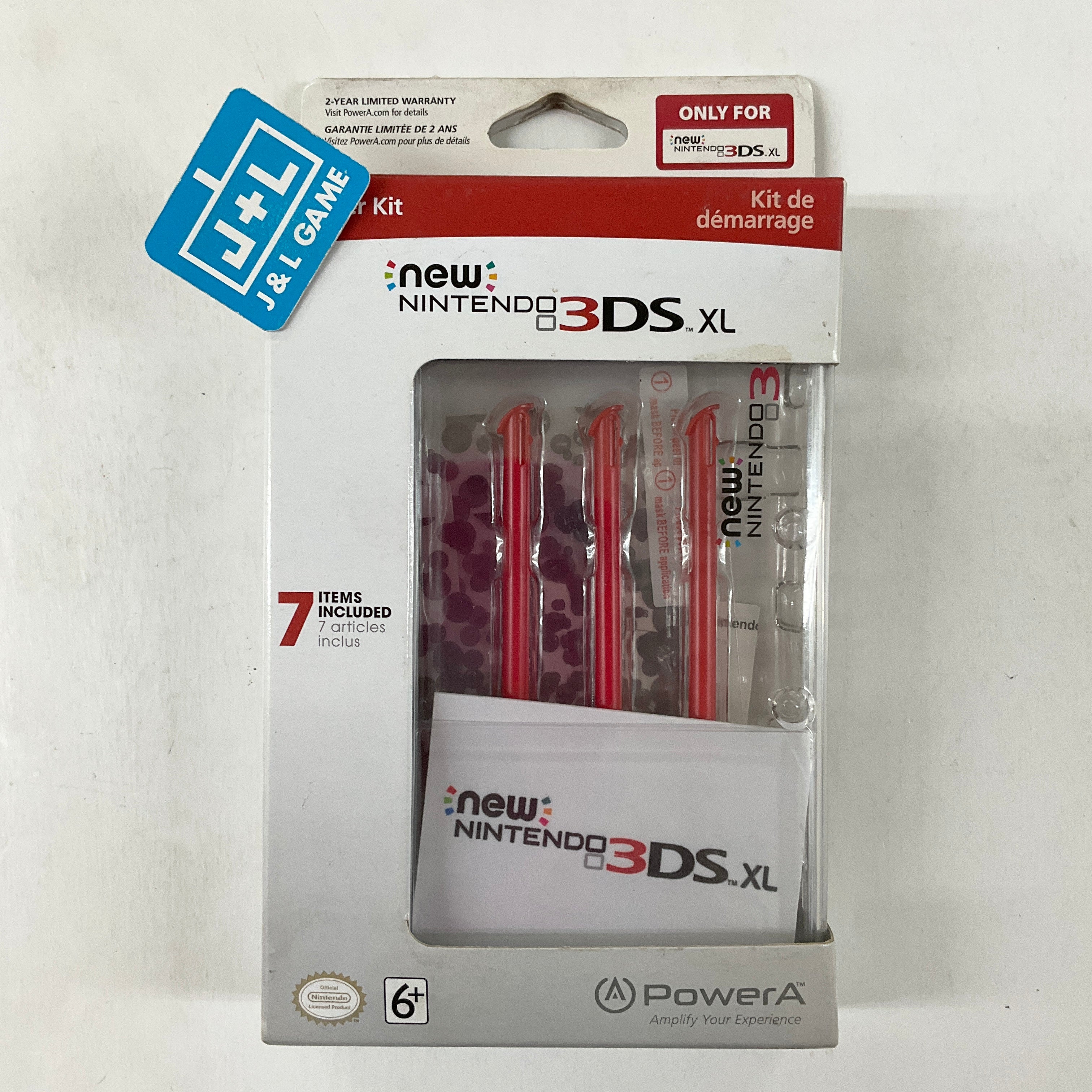 Power A Nintendo 3DS Starter Kit For Nintendo 3DS XL - Nintendo 3DS Video Games Power A