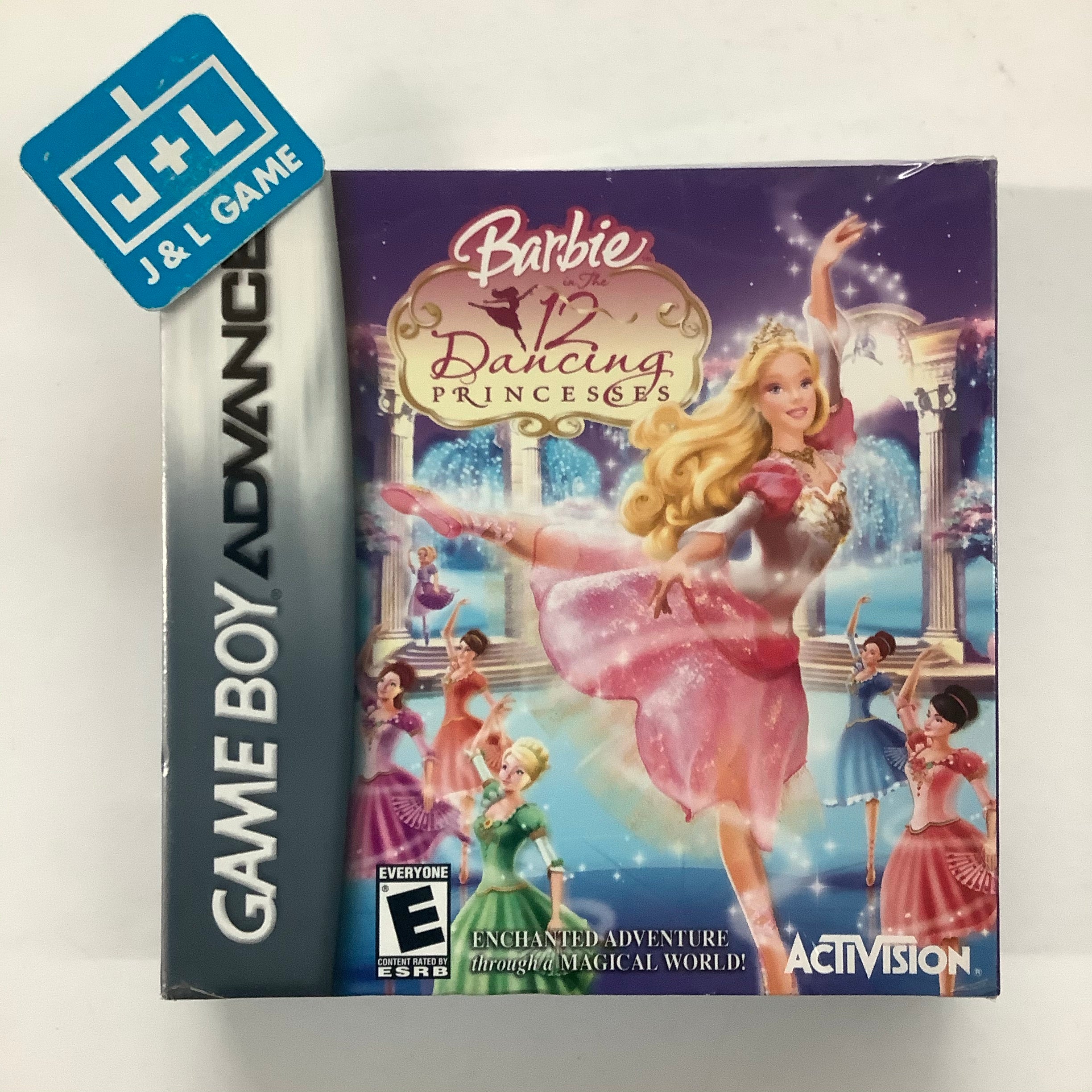 Barbie In The 12 Dancing Princesses GBA Game Boy Advance J L Game barbie-in-the-12-dancing-princesses-gba-game-boy-advance-j-l-game