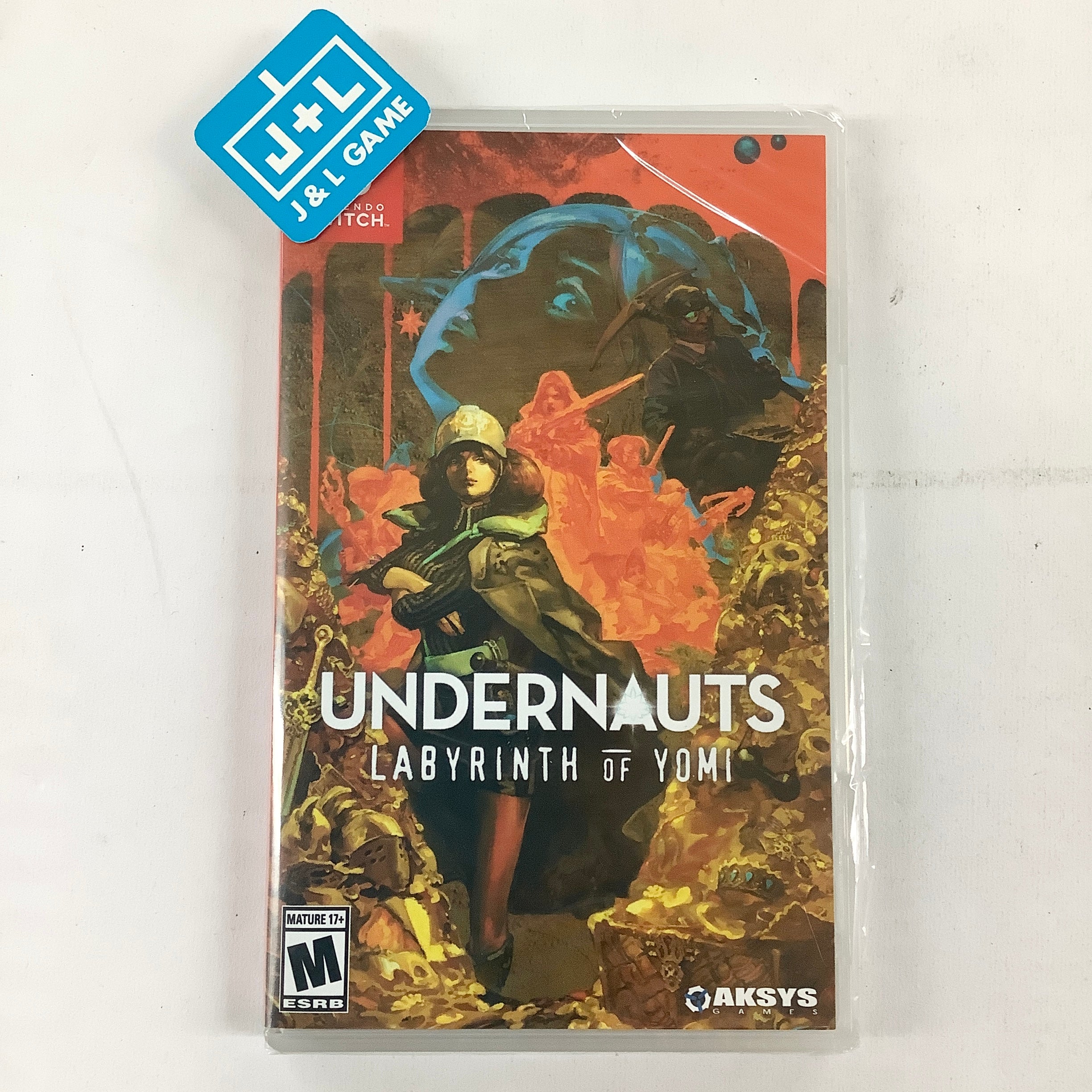 Undernauts: Labyrinth of Yomi - (NSW) Nintendo Switch Video Games Aksys Games   