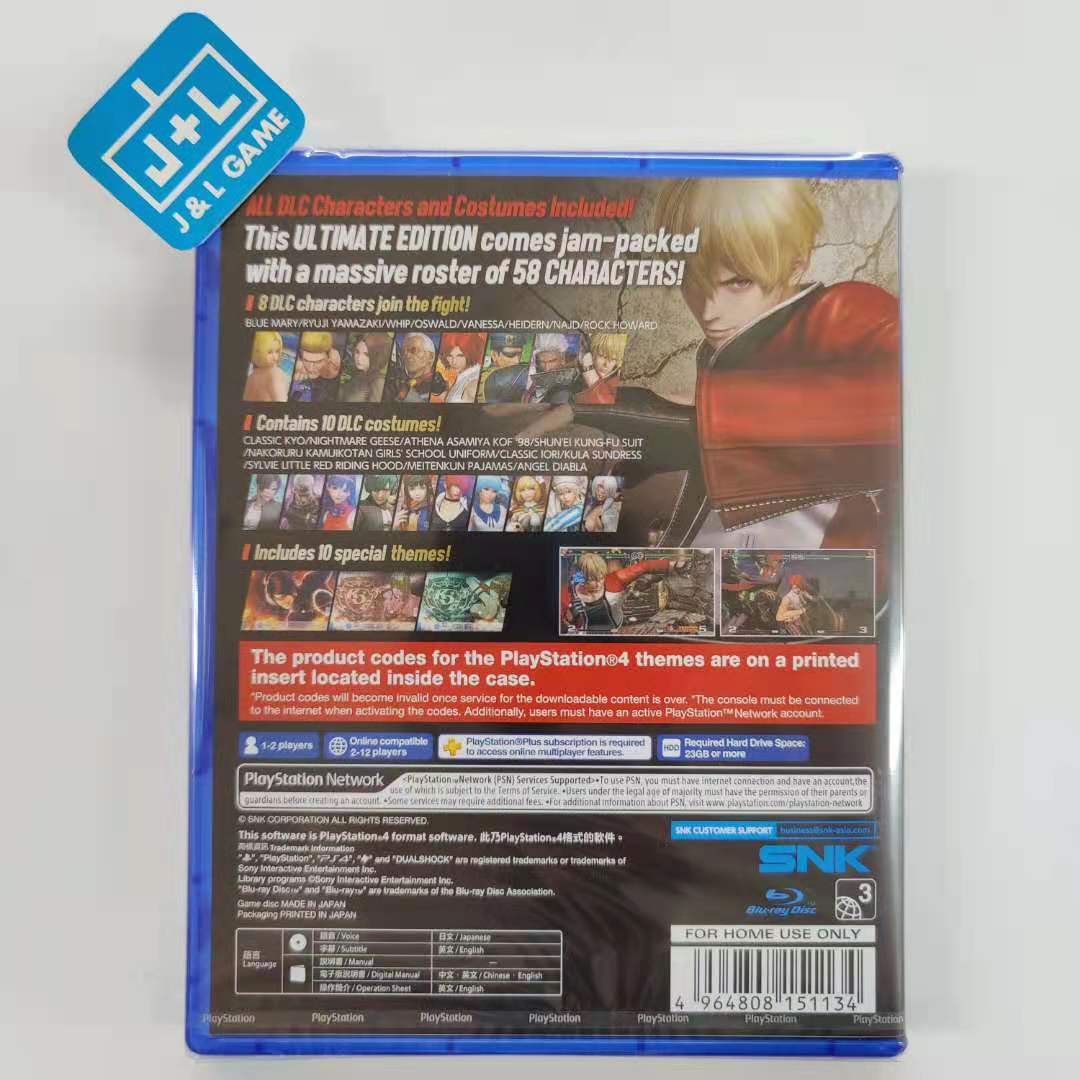 The King of Fighters XIV Ultimate Edition - (PS4) PlayStation 4 (Asia Import) Video Games SNK Playmore   