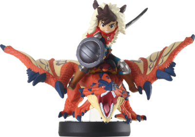 One-Eyed Rathalos & Rider (Boy) (Monster Hunter Stories) - Nintendo Amiibo (Japanese Import) Amiibo Nintendo