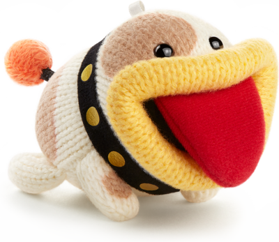 Poochy (Yoshi's Woolly World) - Nintendo 3DS Amiibo (European