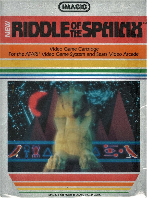 Riddle of the Sphinx - Atari 2600 [Pre-Owned] Video Games Imagic   