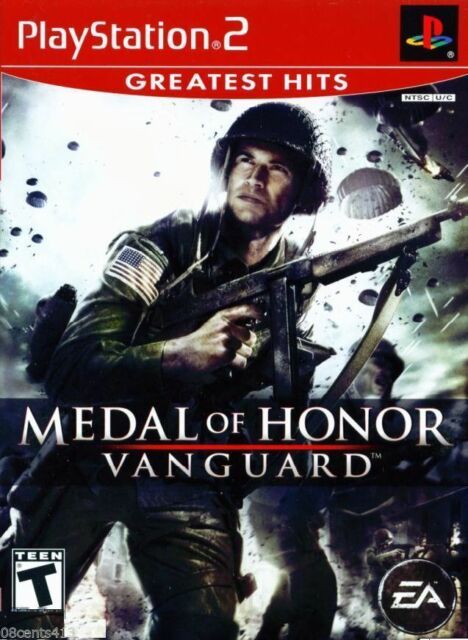 Medal of Honor: Vanguard - PlayStation 2 Video Games Electronic Arts   