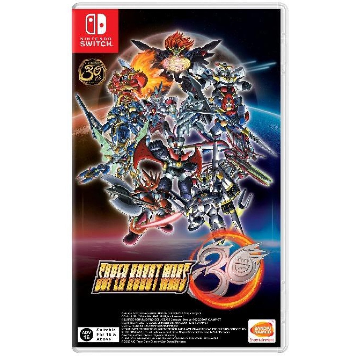 Super Robot Wars 30 (English Sub) - (NSW) Nintendo Switch [UNBOXING] (Asia Import) Video Games Bandai Namco Games   