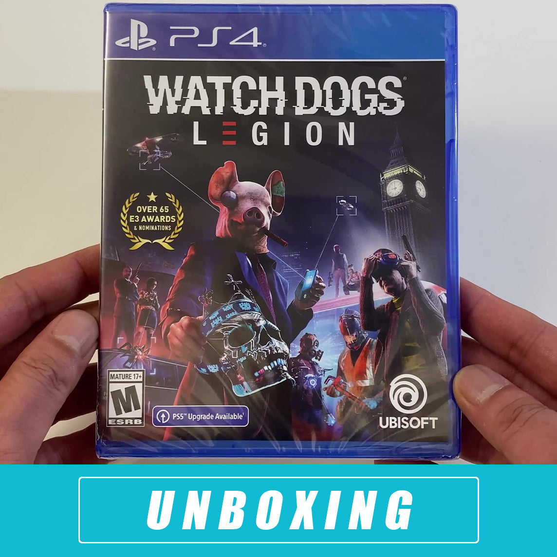 - [UNBOXING] | PlayStation Legion Watch Dogs J&L (PS4) Game 4