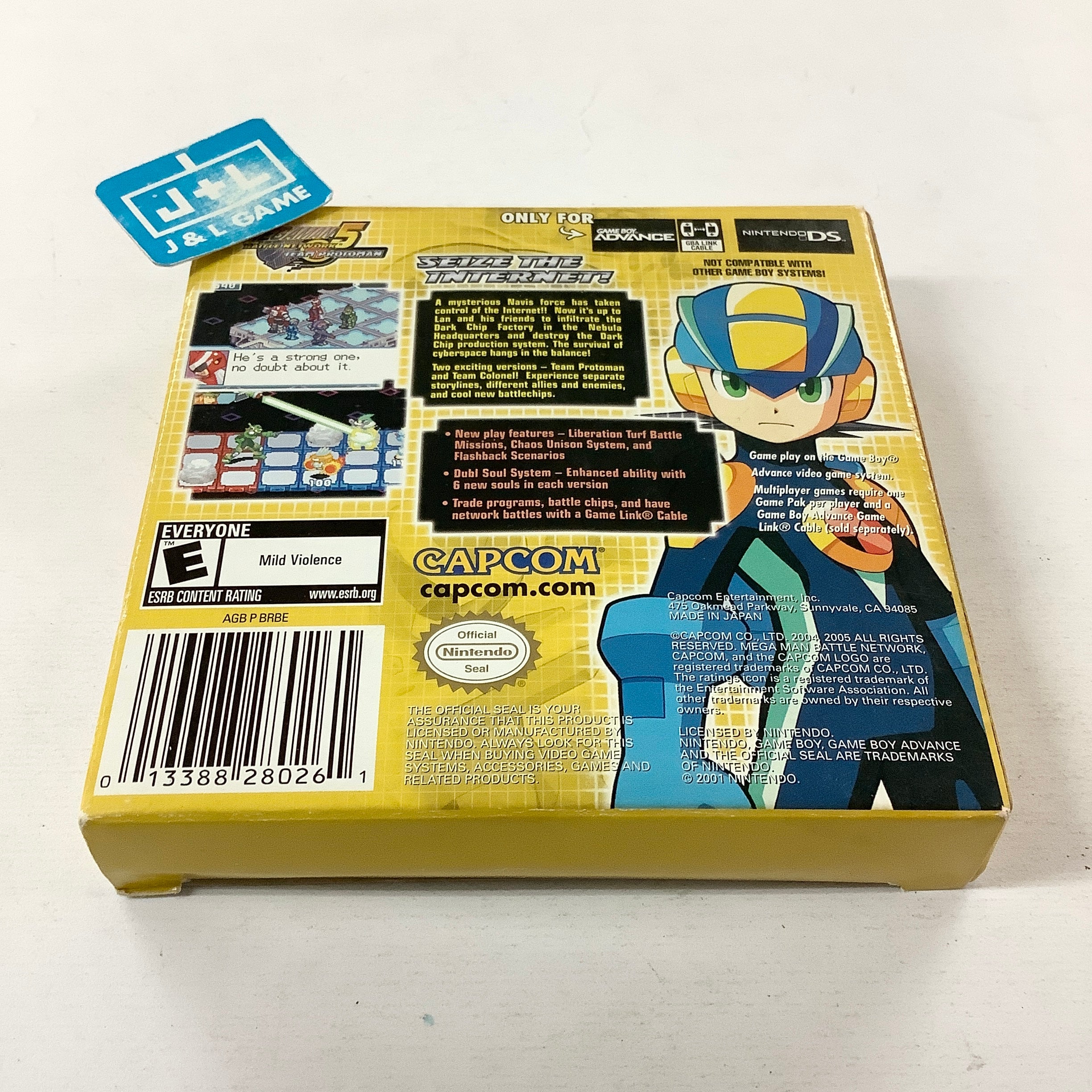 Mega Man Battle Network 5: Team Protoman - (GBA) Game Boy Advance [Pre-Owned] Video Games Capcom   