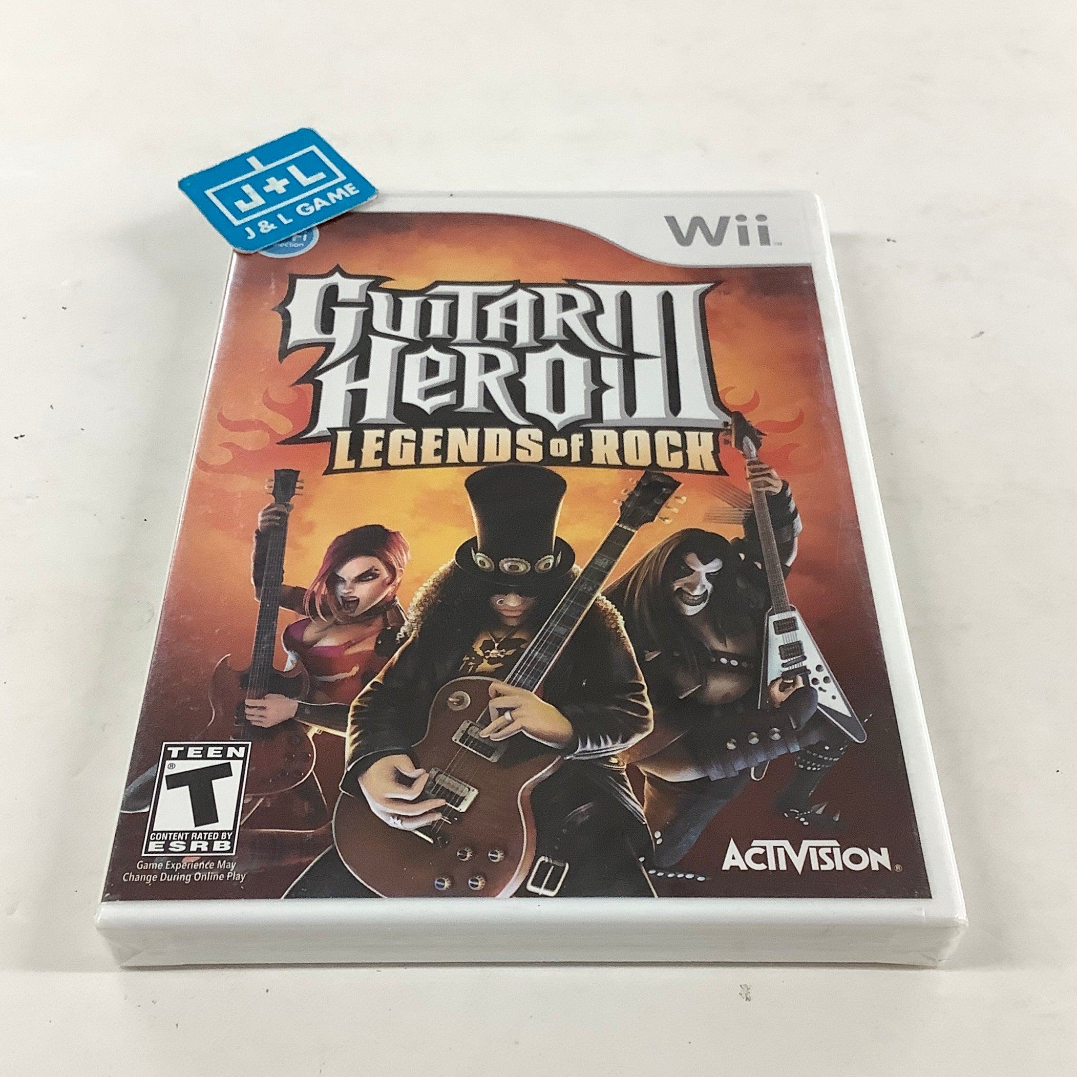 Guitar Hero III: Legends of Rock (Game Only) - Nintendo Wii Video Games ACTIVISION