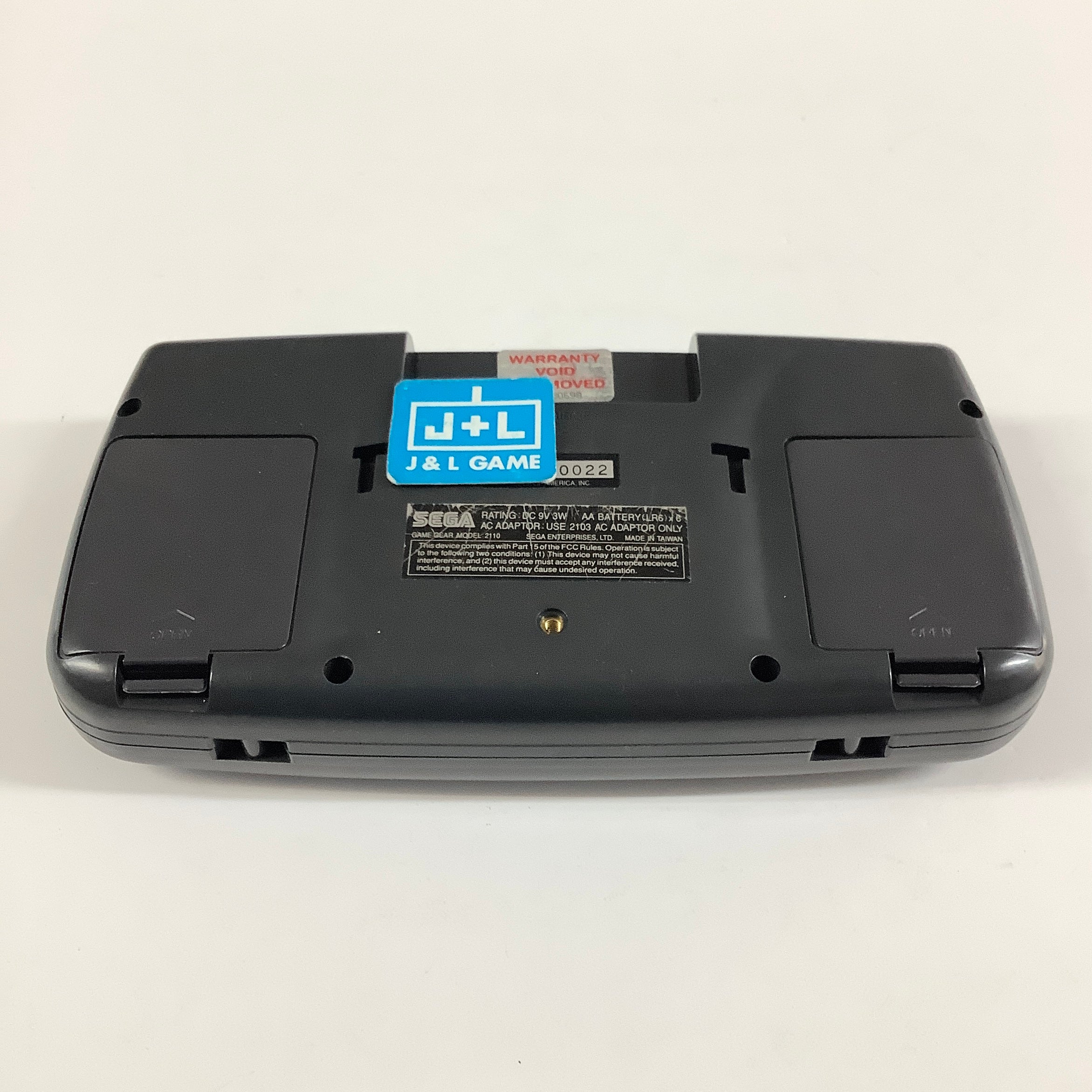 Sega Game Gear Portable Video Game System (Black) - (SGG) SEGA GameGear [Pre-Owned]
