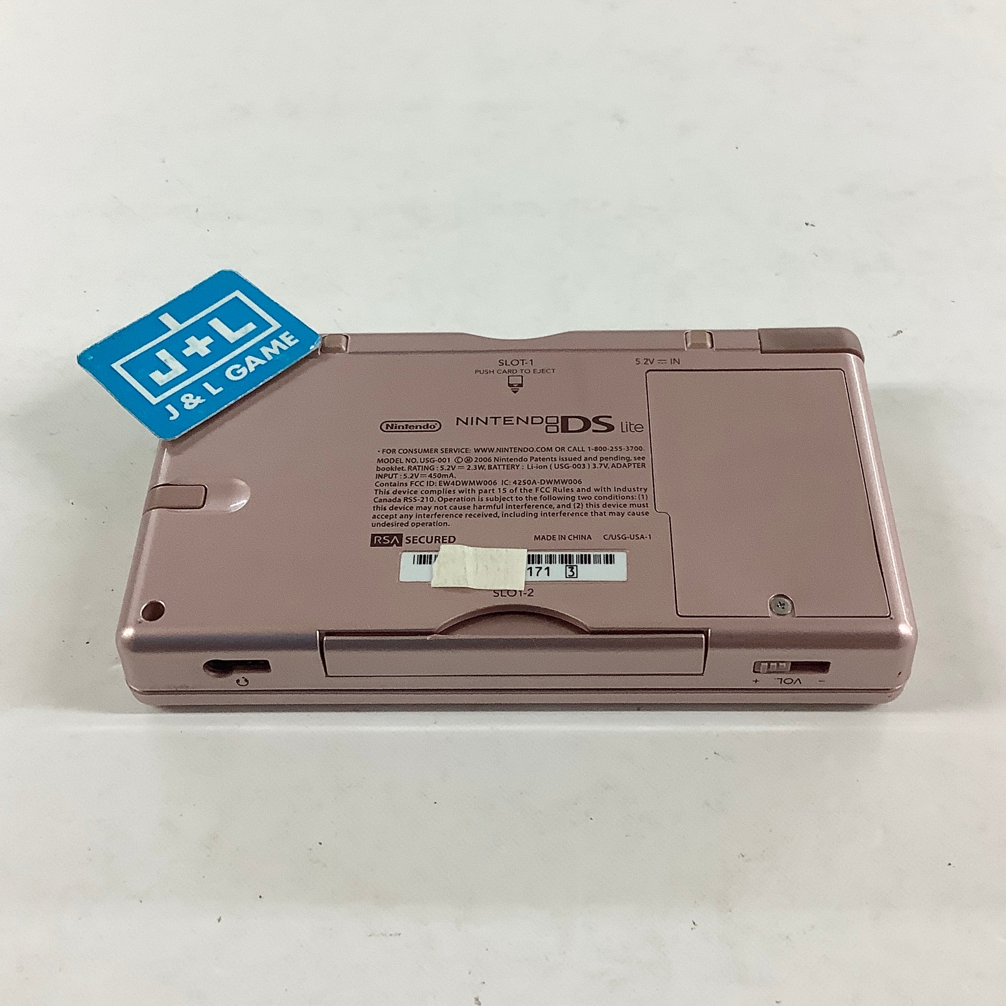 Nintendo DS Lite Console (Metallic Rose) - (NDS) Nintendo DS [Pre-Owned] Consoles Nintendo