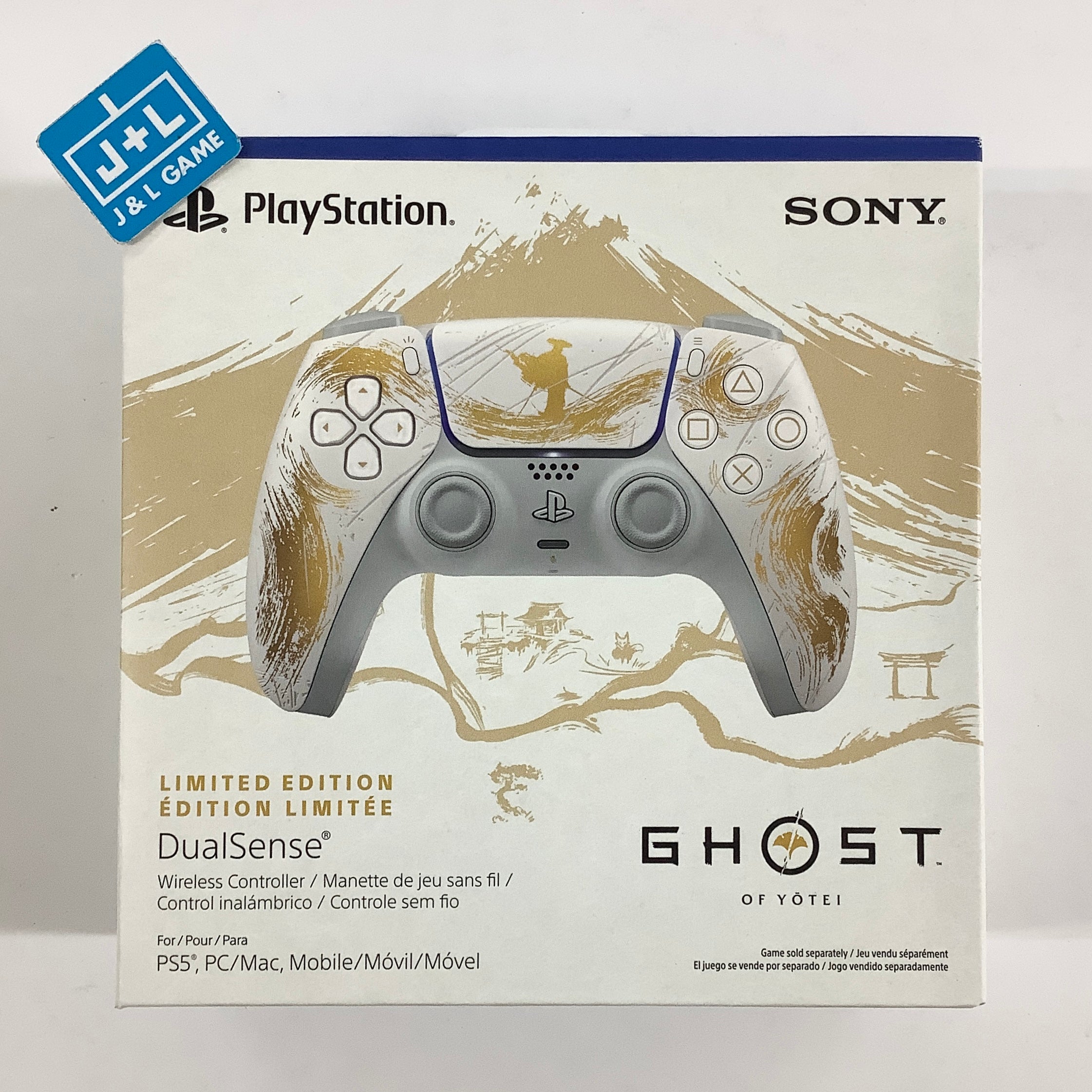 SONY PlayStation 5 DualSense Wireless Controller (Ghost of Yotei Gold) - (PS5) PlayStation 5