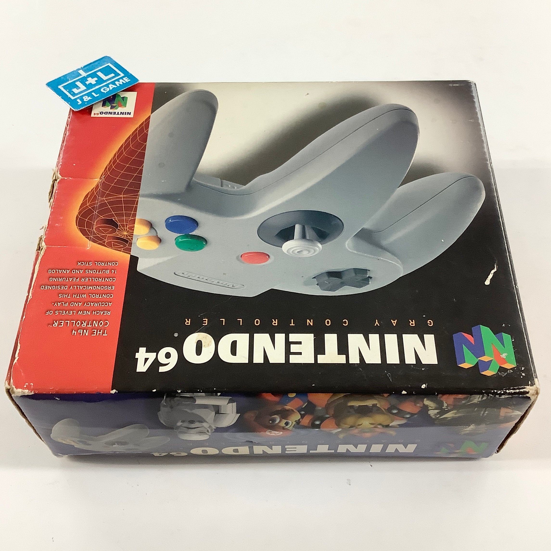 Nintendo 64 Controller (Gray) - (N64) Nintendo 64 [Pre-Owned] Accessories Nintendo